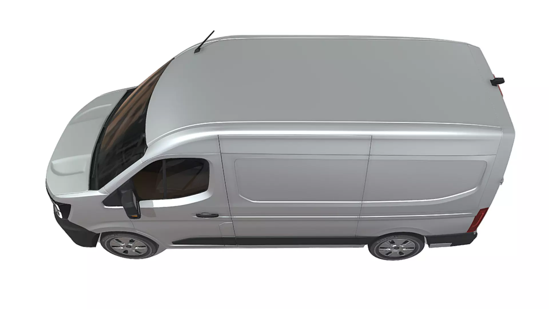 Renault Master 2024  High Quality Commercial Van 3D model_4