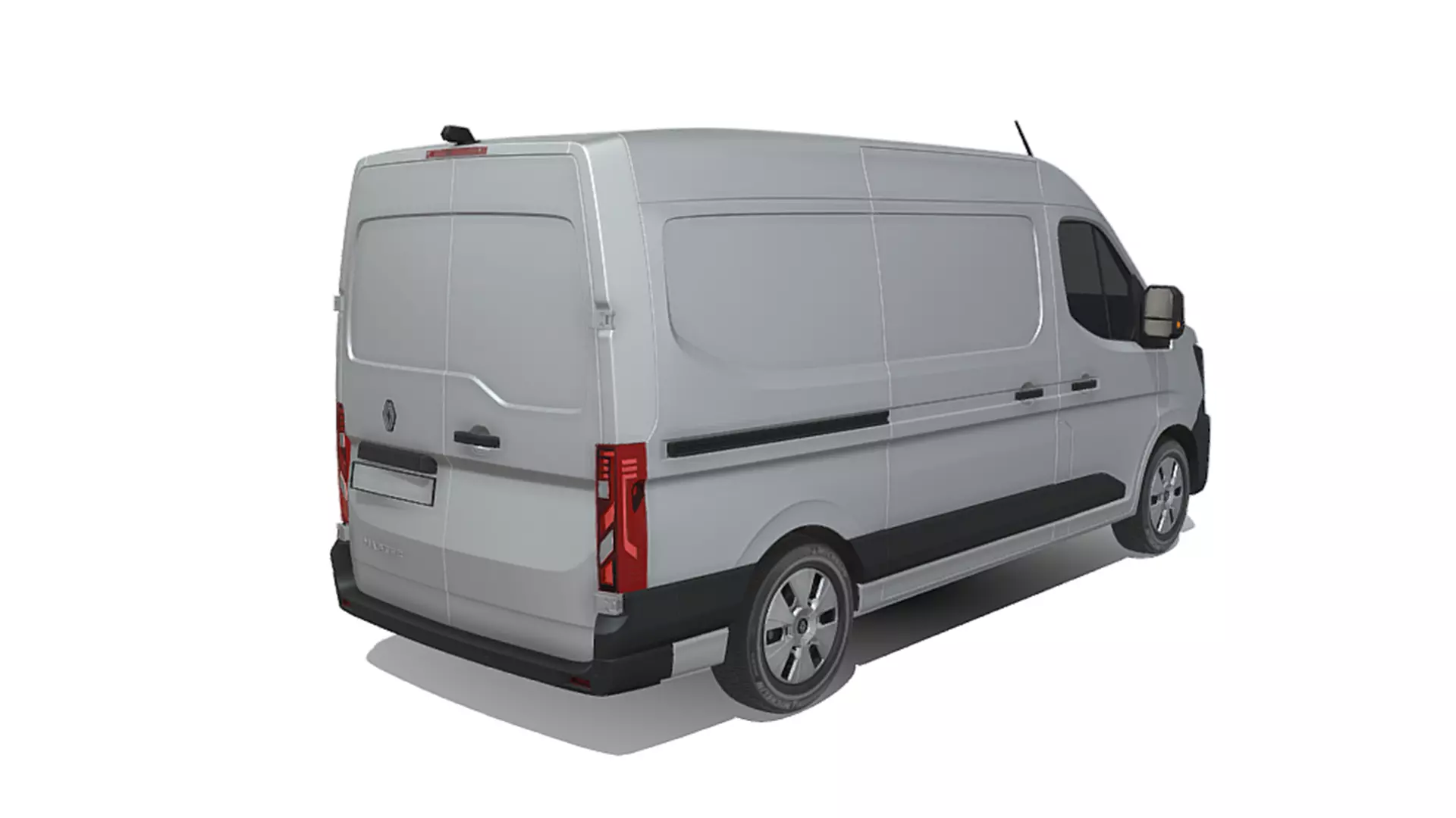 Renault Master 2024  High Quality Commercial Van 3D model_6