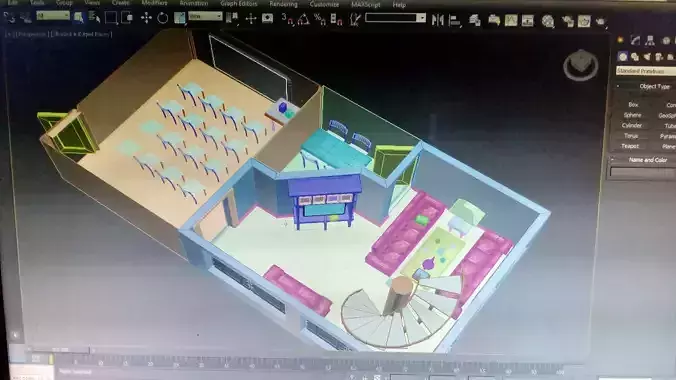 interior design 3D model