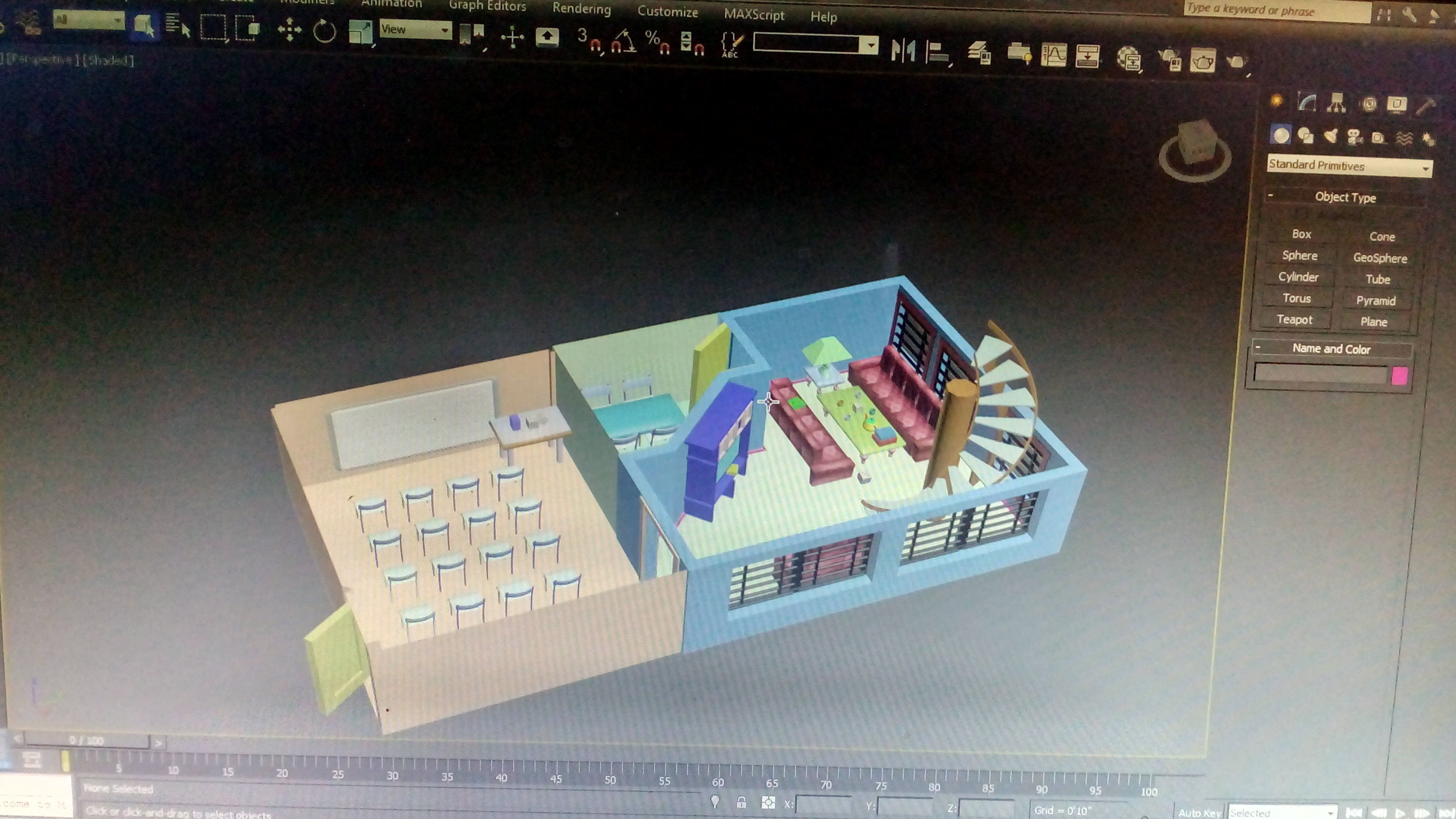 interior design 3D model_1