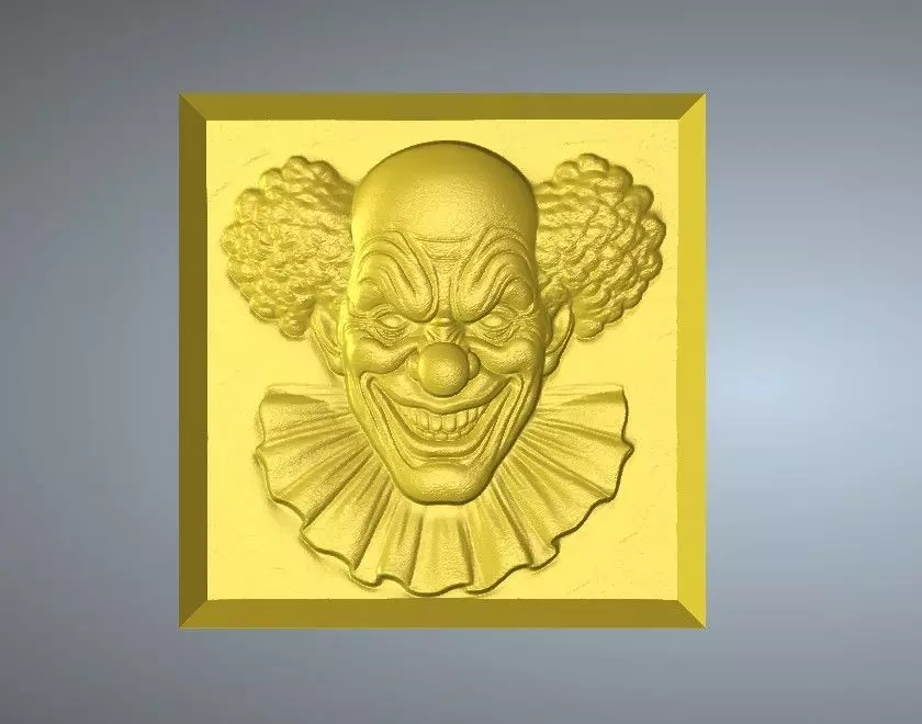 Clown Halloween 3d print 3D print model_1