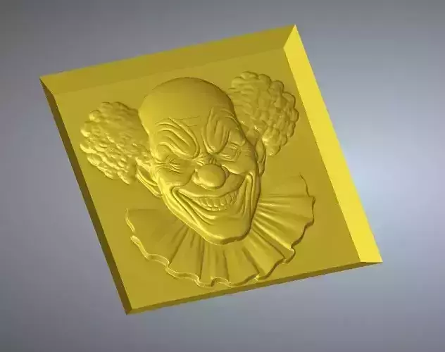 Clown Halloween 3d print 3D print model