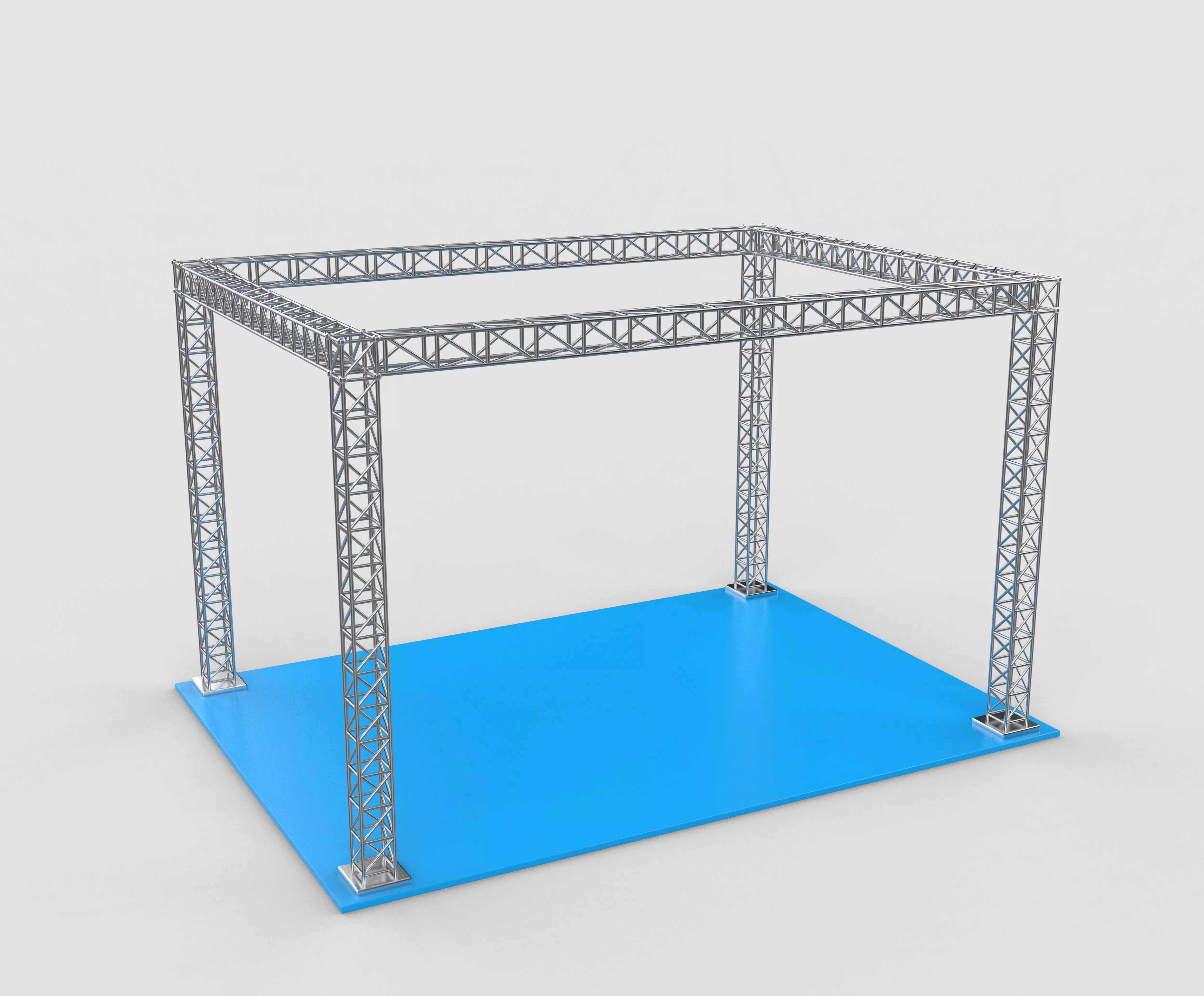 Box truss 3D model_14