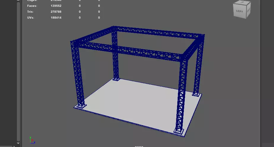 Box truss 3D model_16