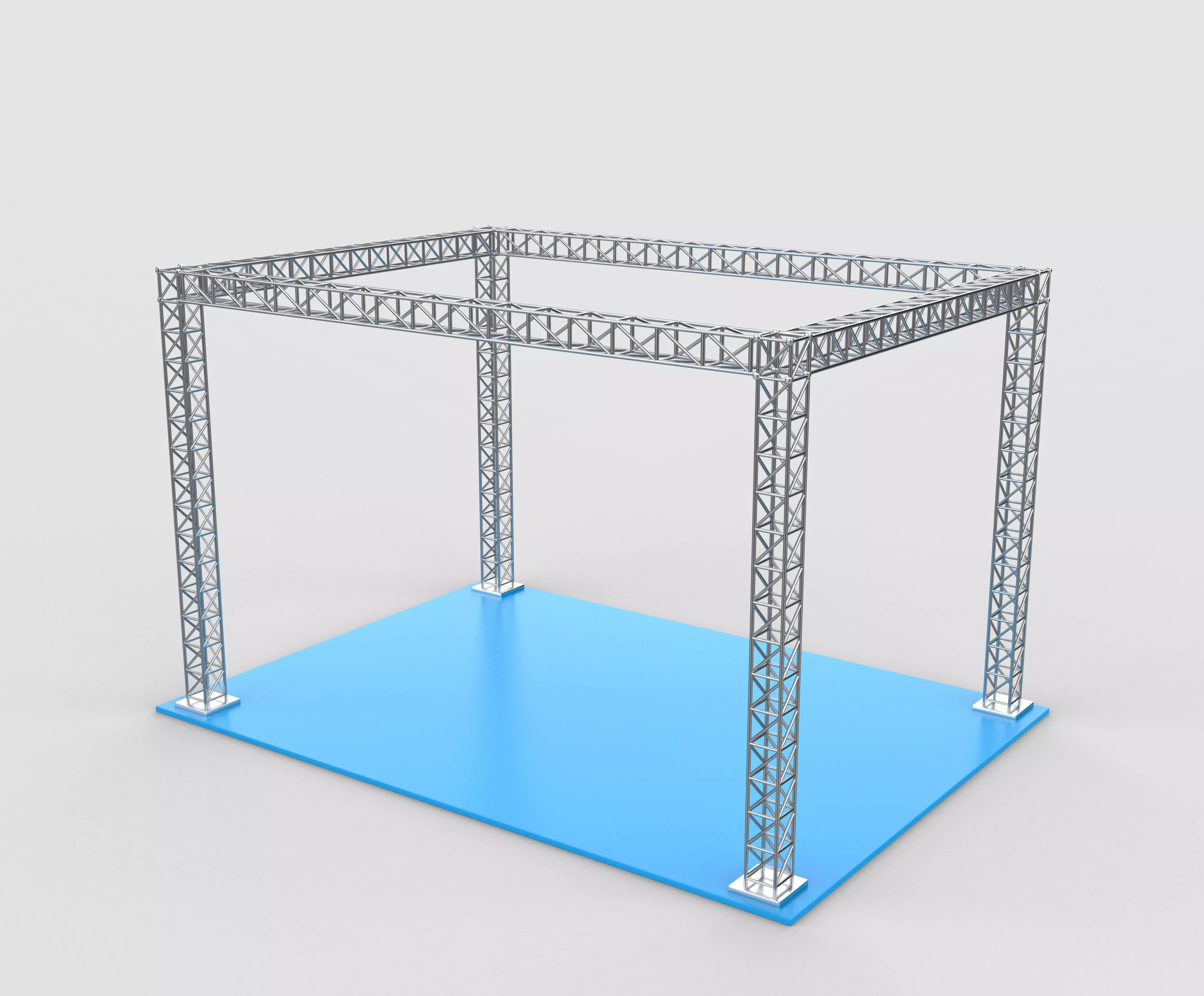 Box truss 3D model_9