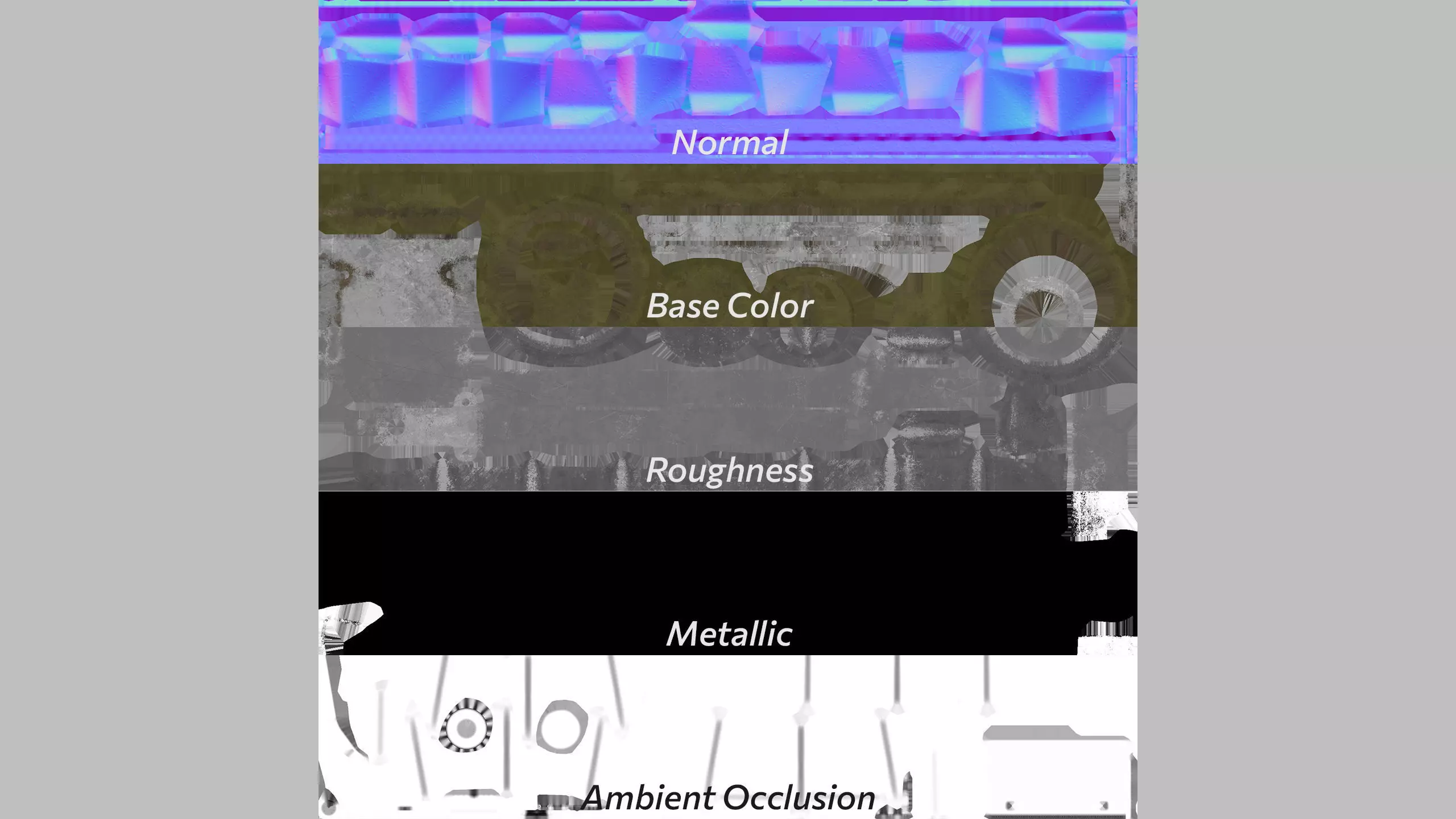 F1 Hand Grenade Low-poly 3D model_11
