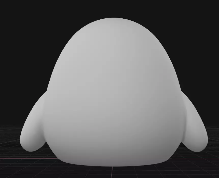 one eyed monster 3D print model_3