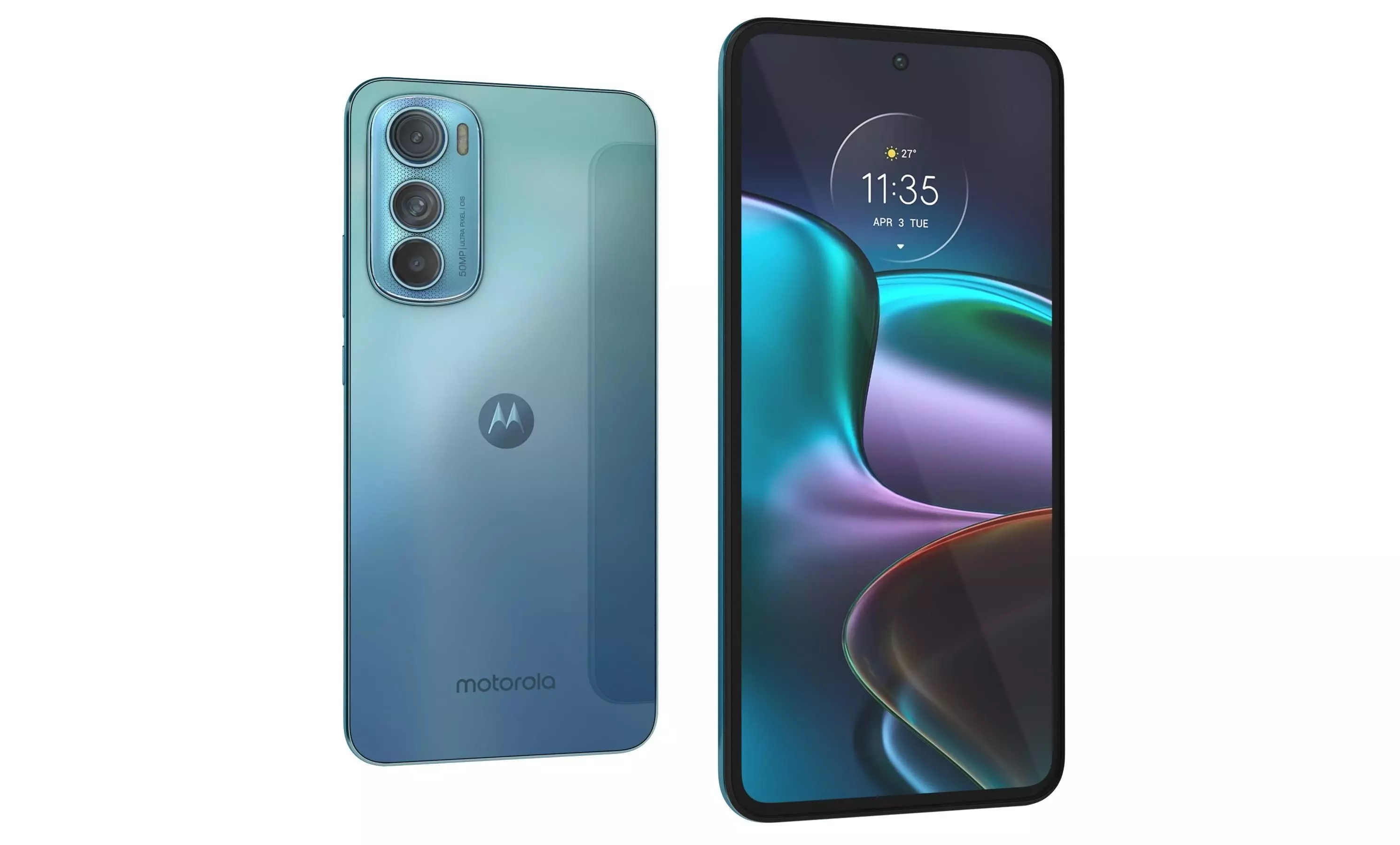 Motorola Edge 30 Aurora Green 3D model_28