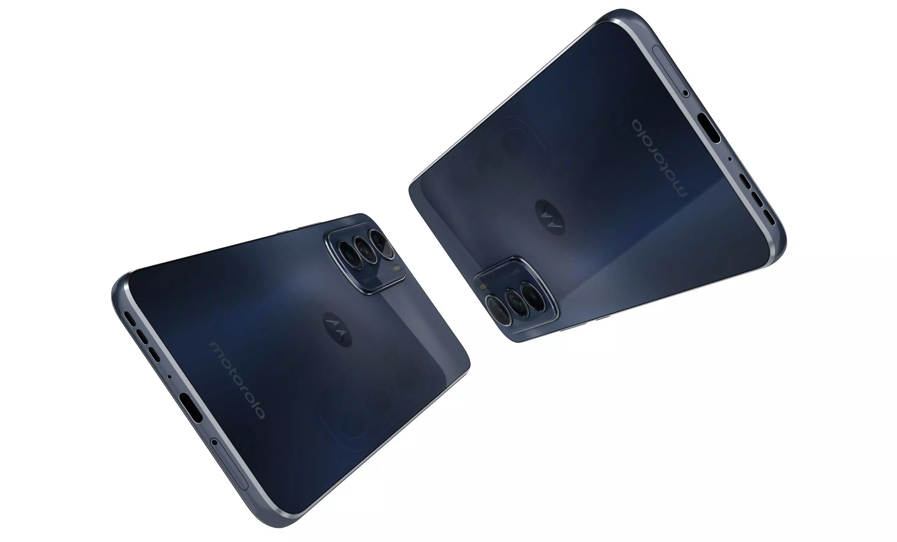 Motorola Edge 30 Gray High Poly 3D model_12