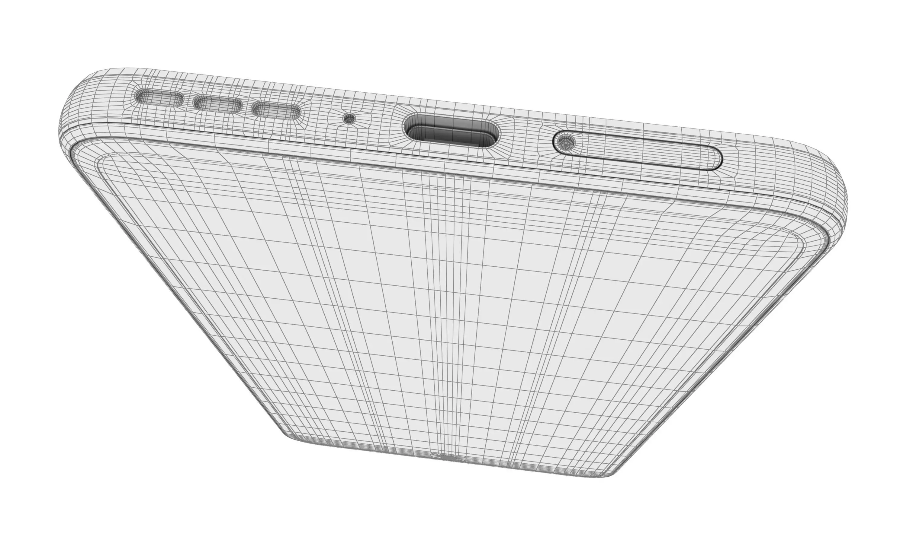 Motorola Edge 30 Gray High Poly 3D model_23