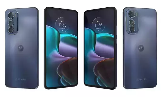 Motorola Edge 30 Gray High Poly