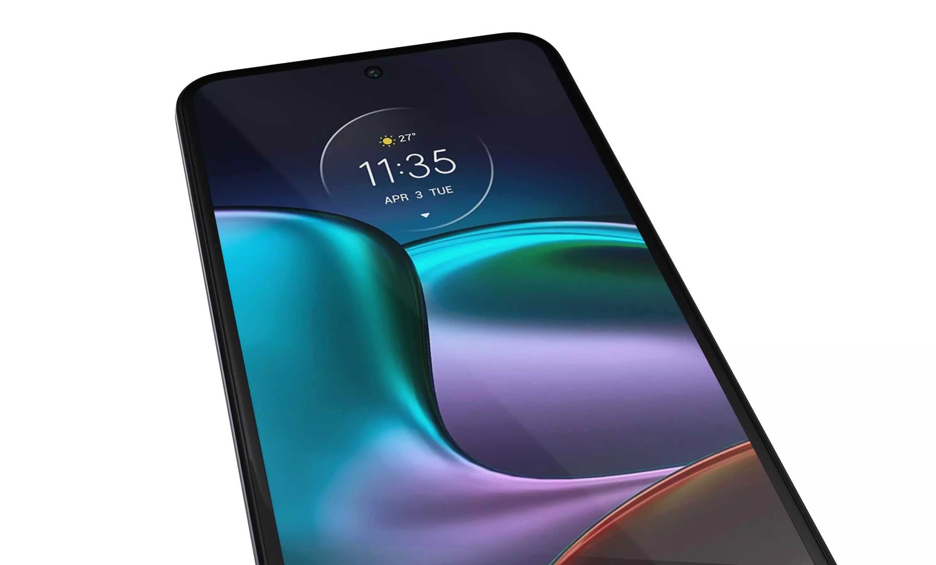 Motorola Edge 30 Gray High Poly 3D model_10