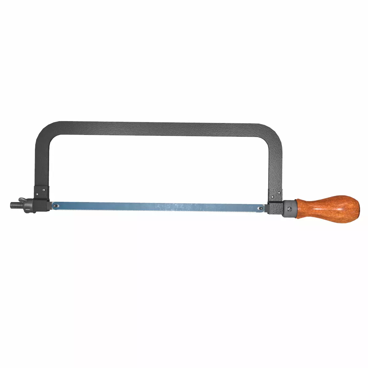 Hacksaw Low Poly Low-poly 3D model_5