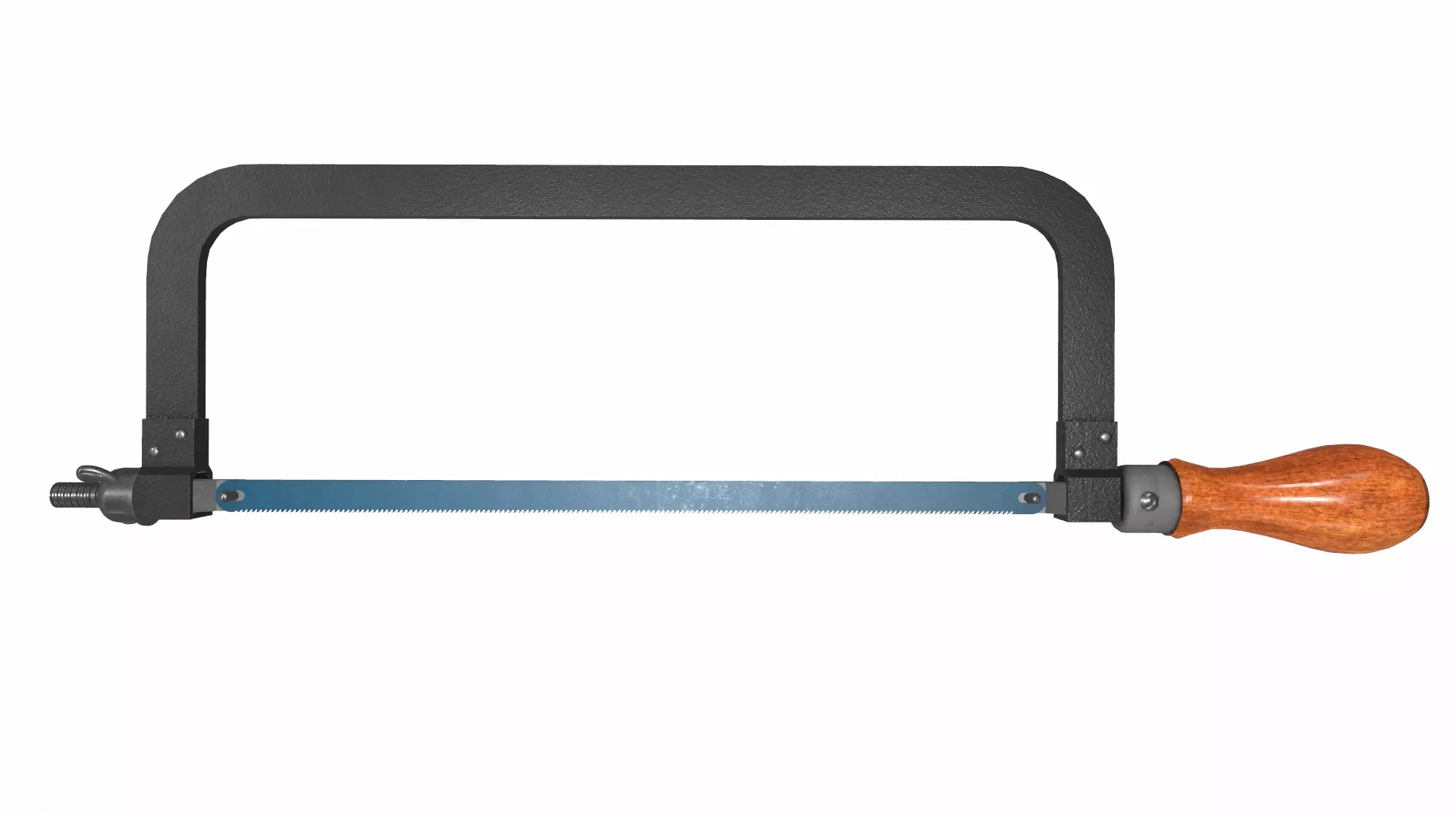 Hacksaw Low Poly Low-poly 3D model_7