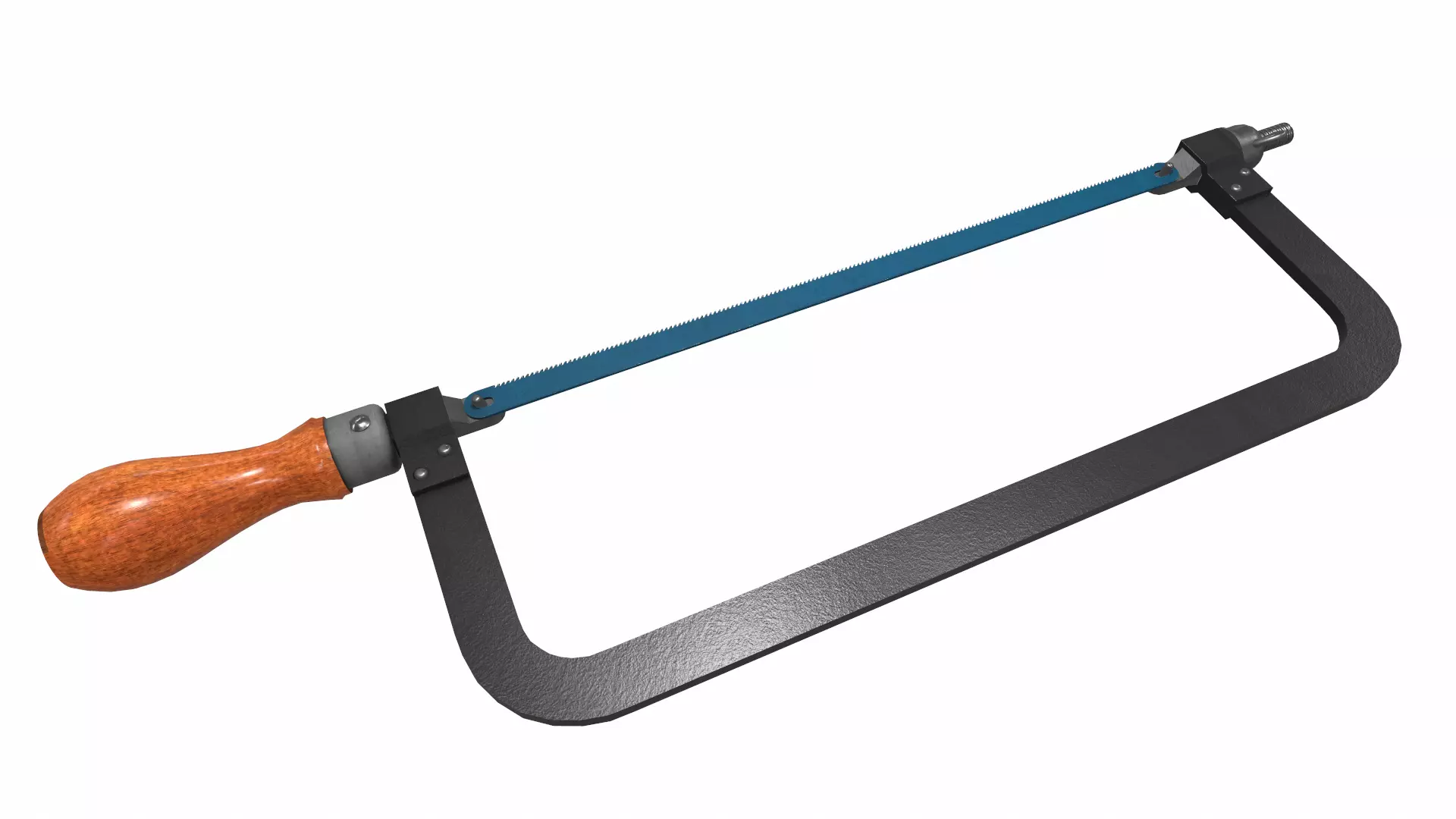 Hacksaw Low Poly Low-poly 3D model_11