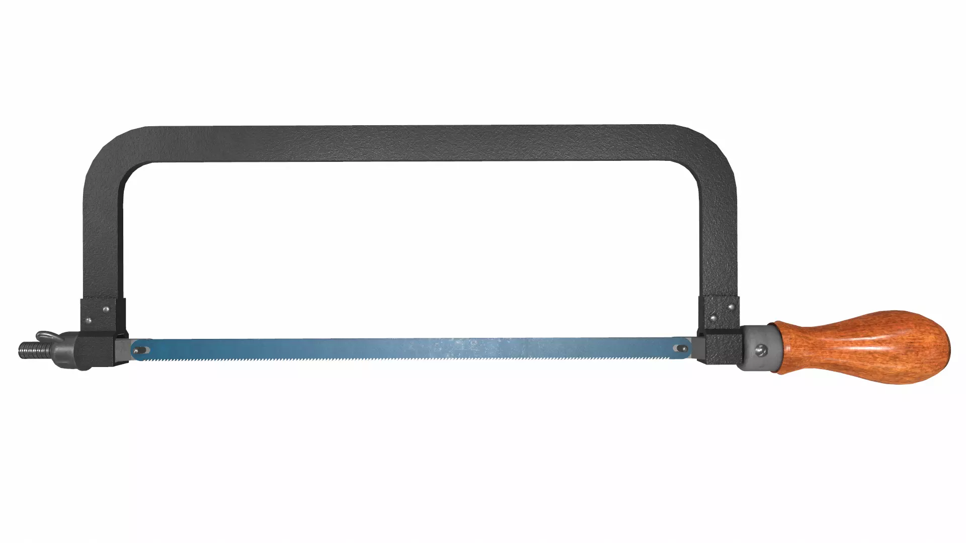 Hacksaw Low Poly Low-poly 3D model_12