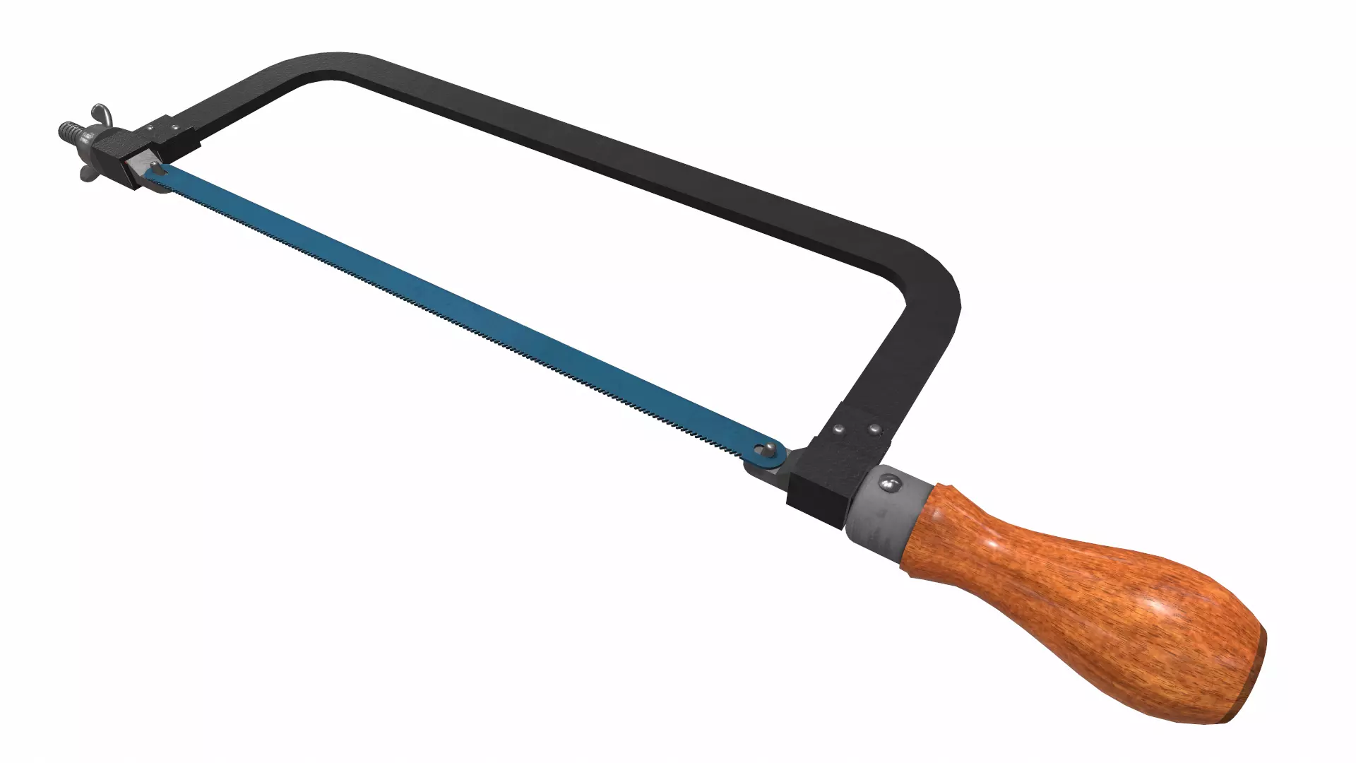 Hacksaw Low Poly Low-poly 3D model_10