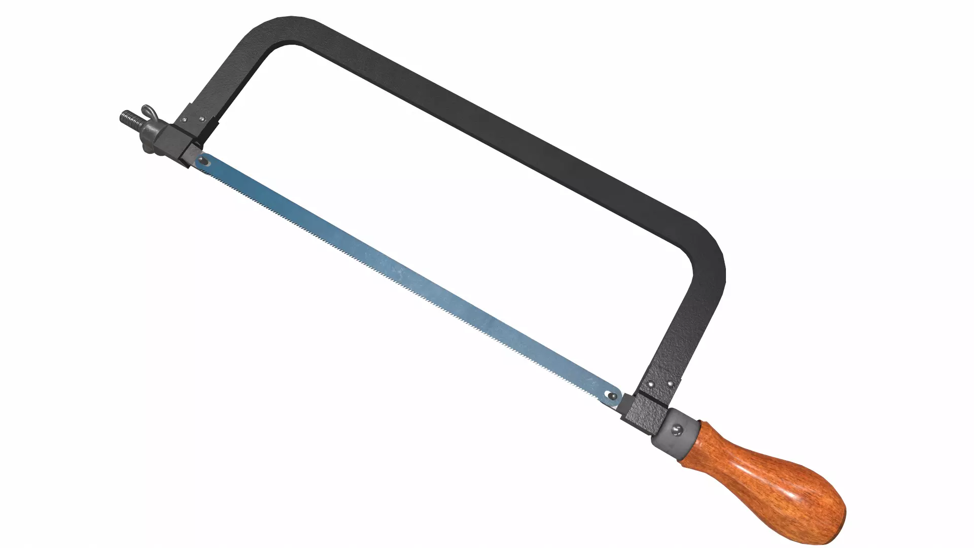 Hacksaw Low Poly Low-poly 3D model_6