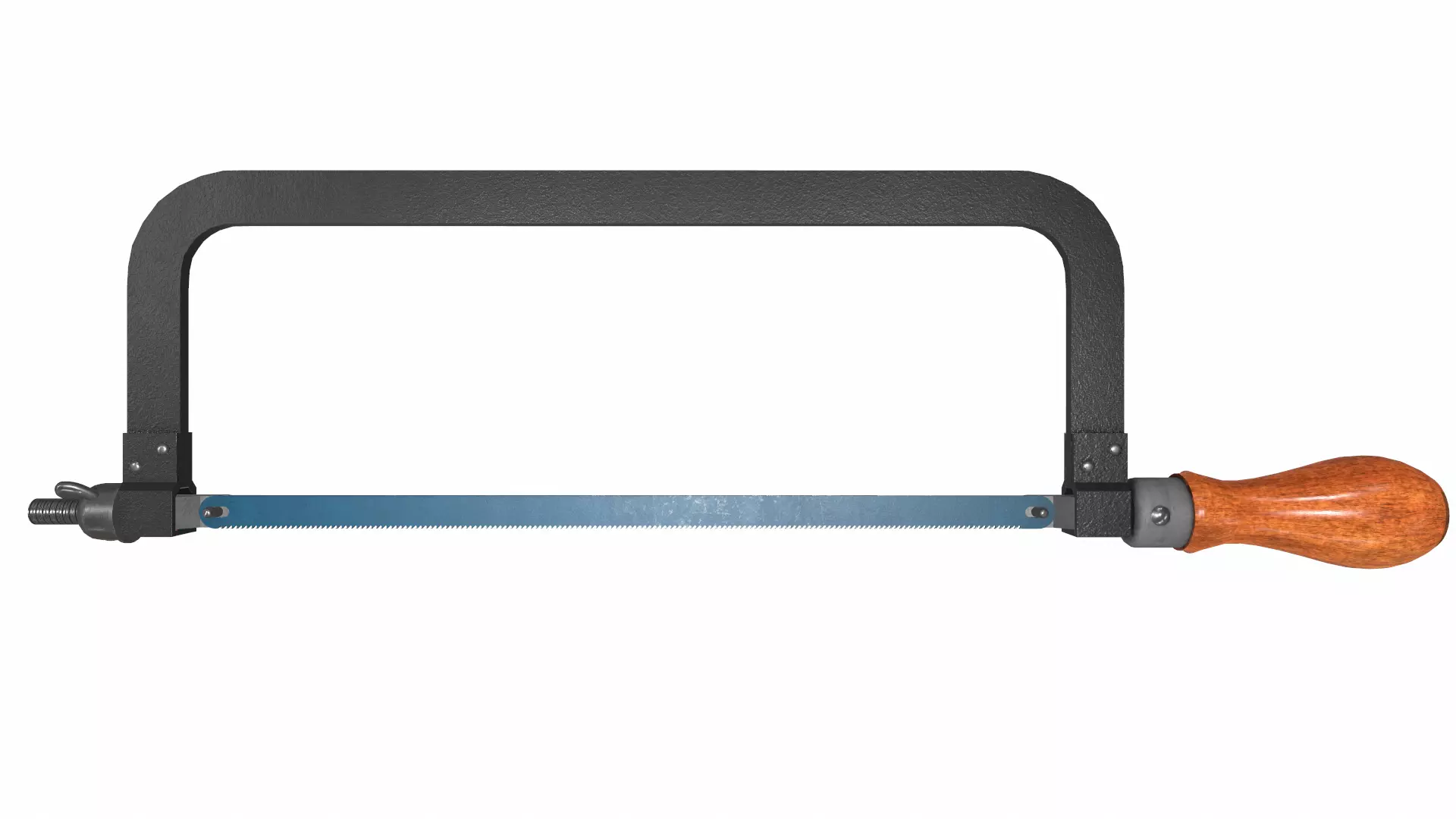 Hacksaw Low Poly Low-poly 3D model_17