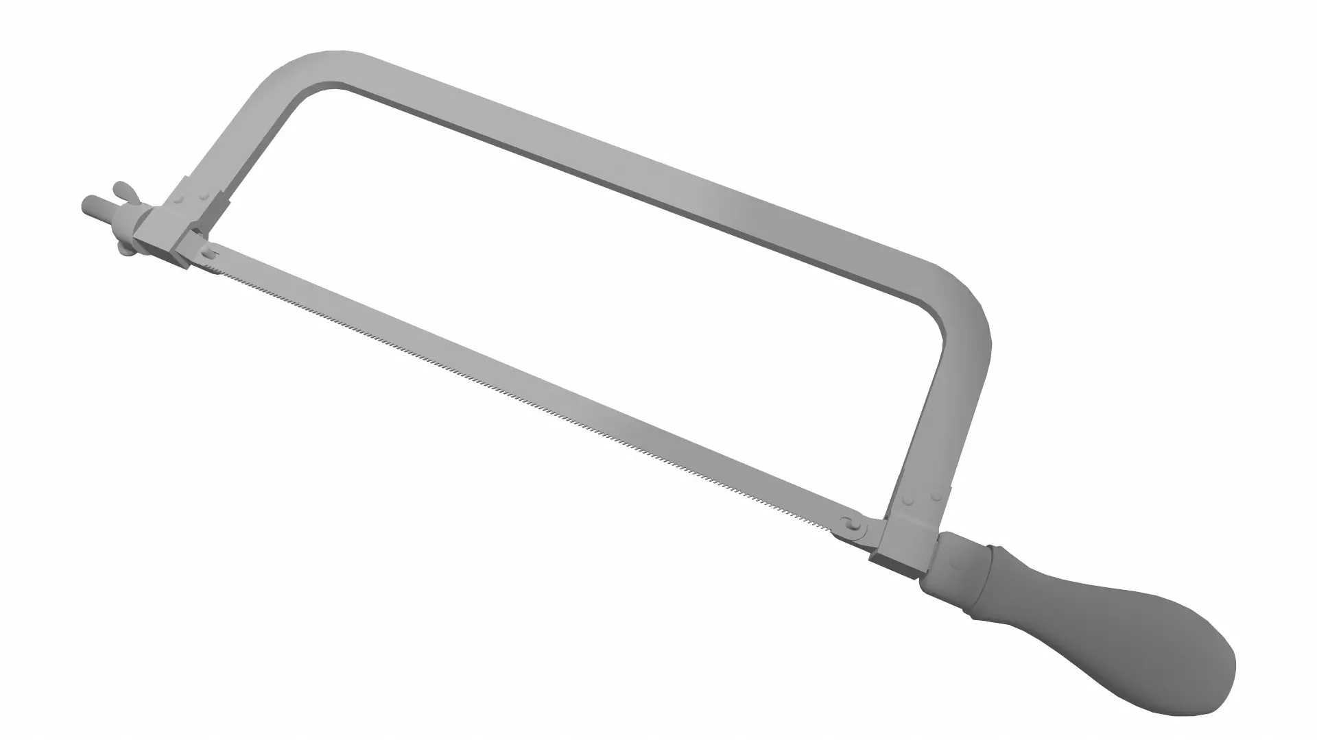 Hacksaw Low Poly Low-poly 3D model_30