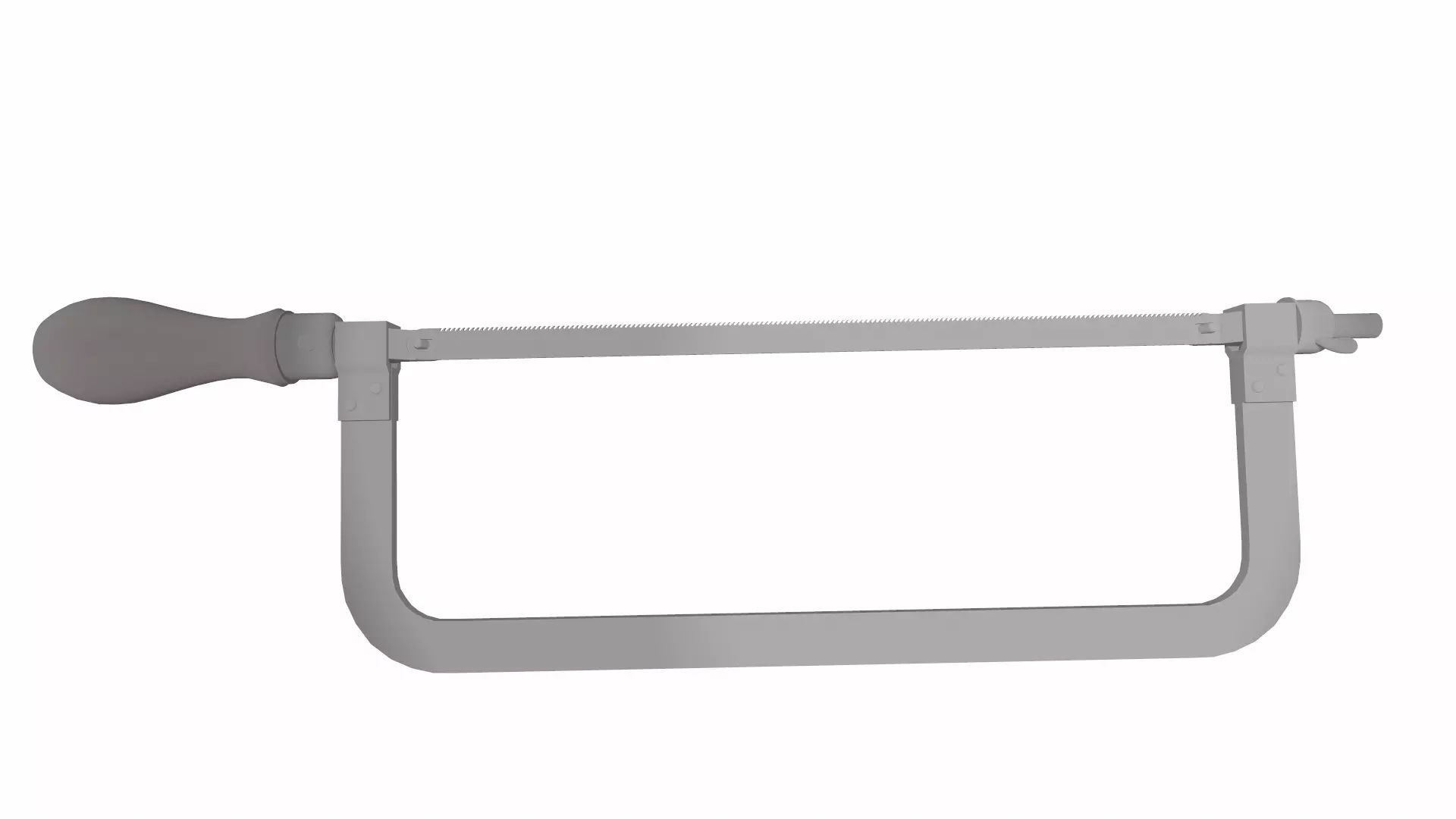 Hacksaw Low Poly Low-poly 3D model_29