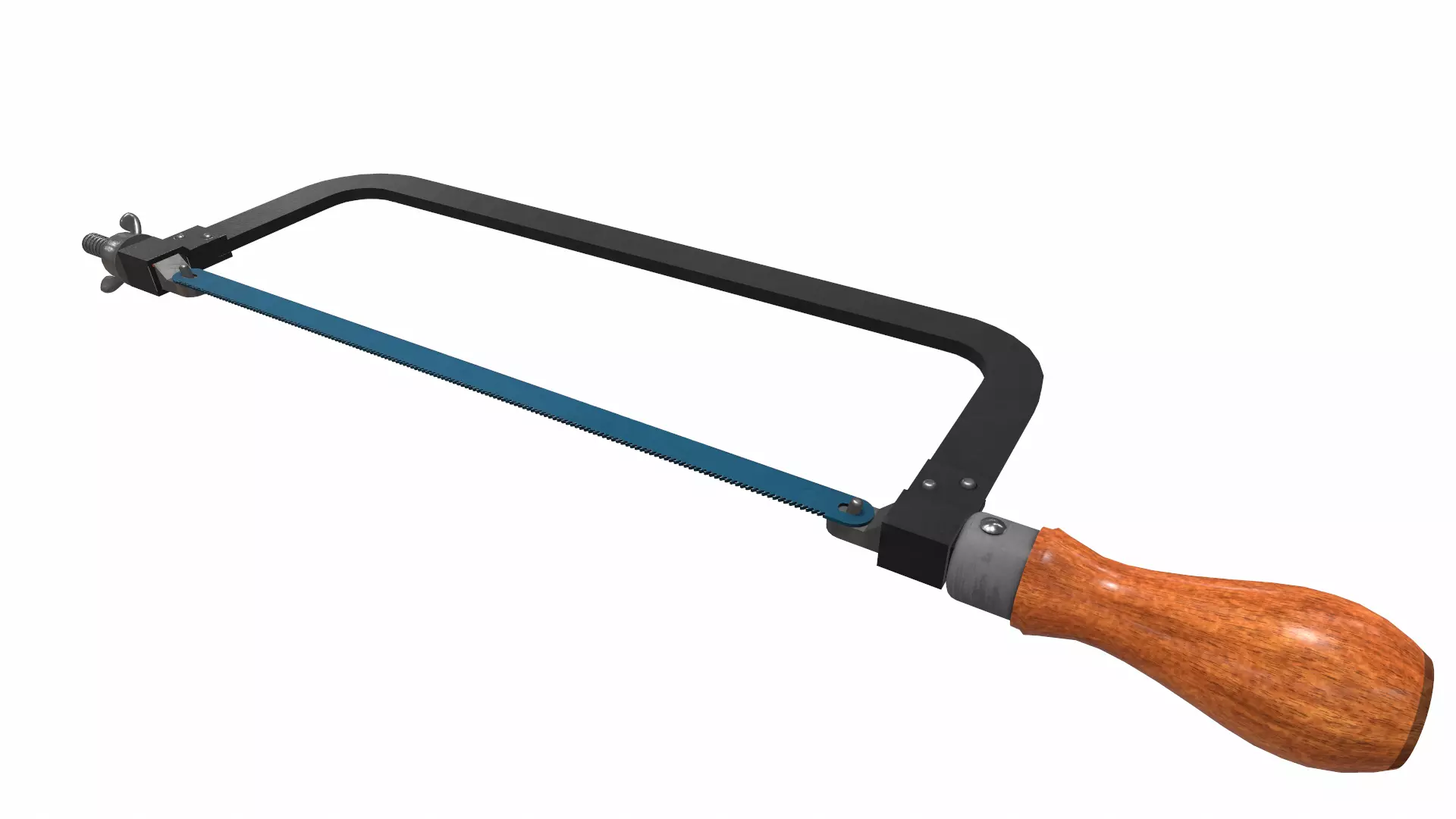 Hacksaw Low Poly Low-poly 3D model_8