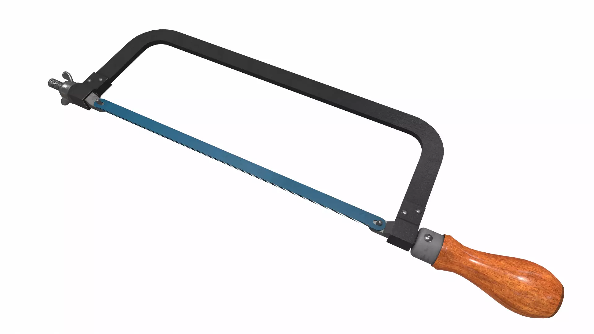 Hacksaw Low Poly Low-poly 3D model_18
