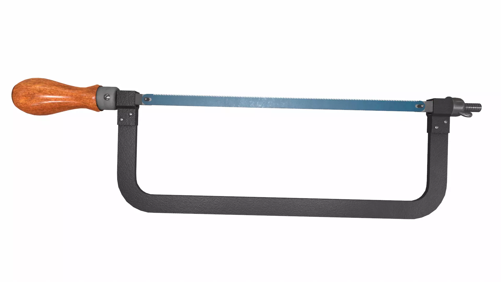 Hacksaw Low Poly Low-poly 3D model_14