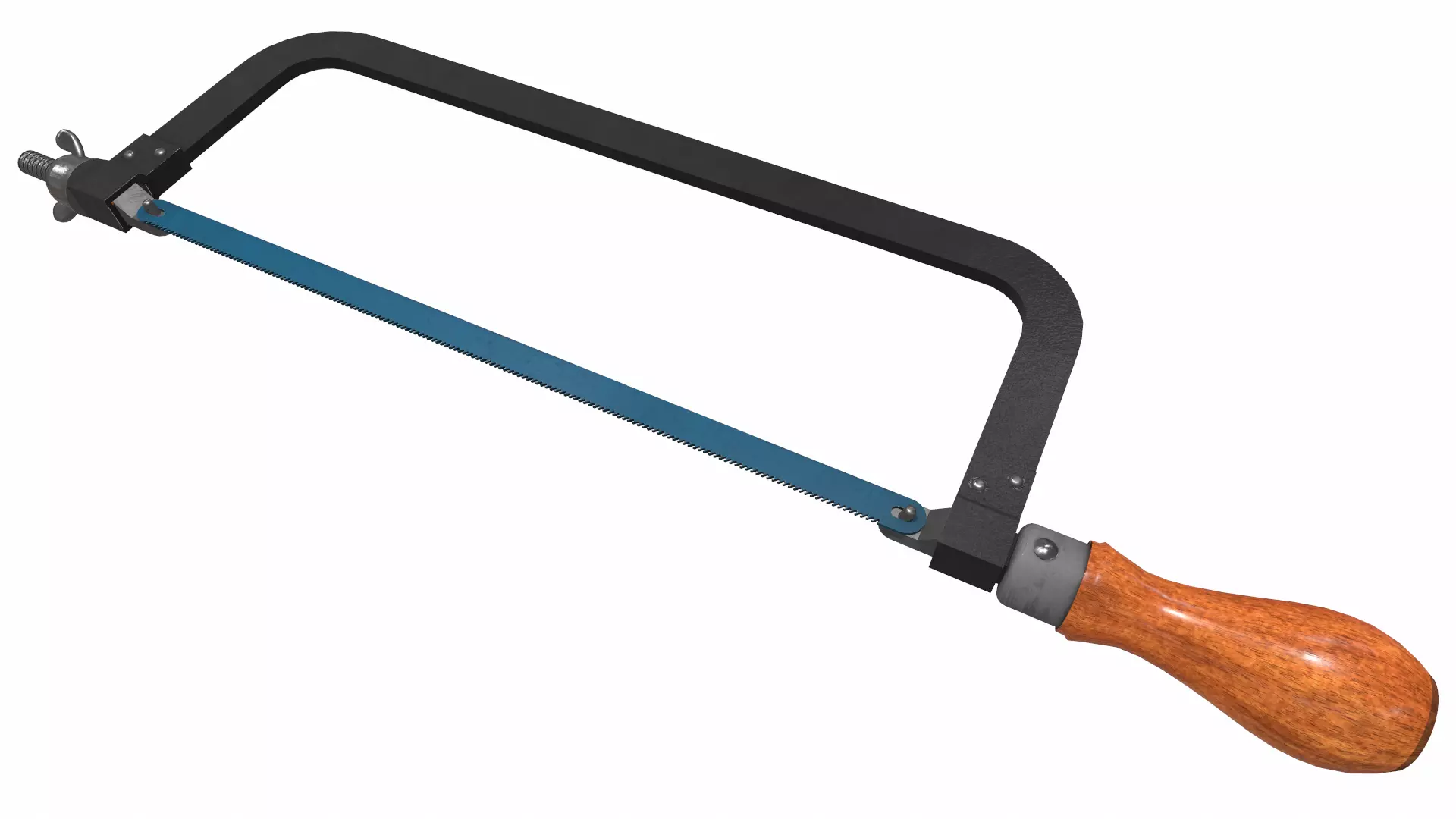 Hacksaw Low Poly Low-poly 3D model_16