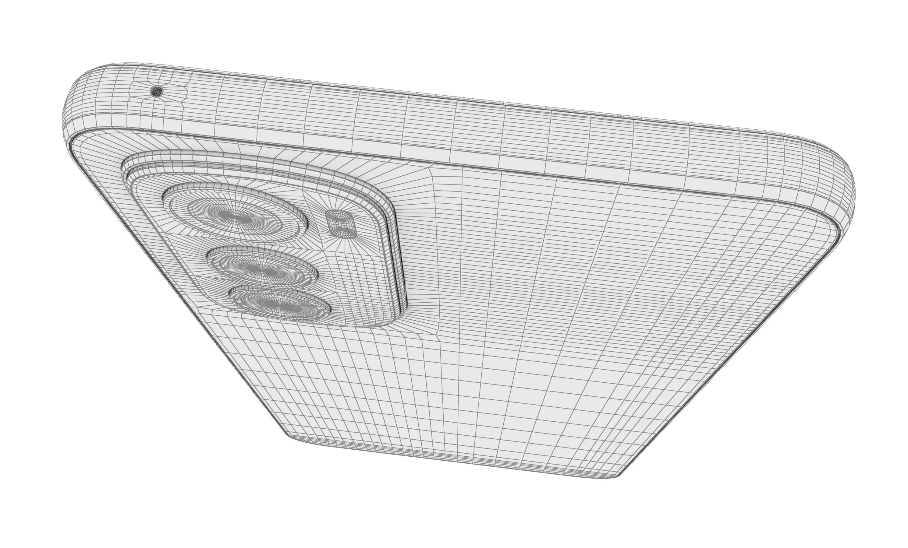 Motorola Edge 30 Silver High Poly 3D model_14