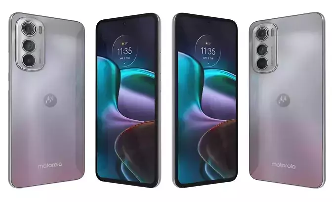 Motorola Edge 30 Silver High Poly