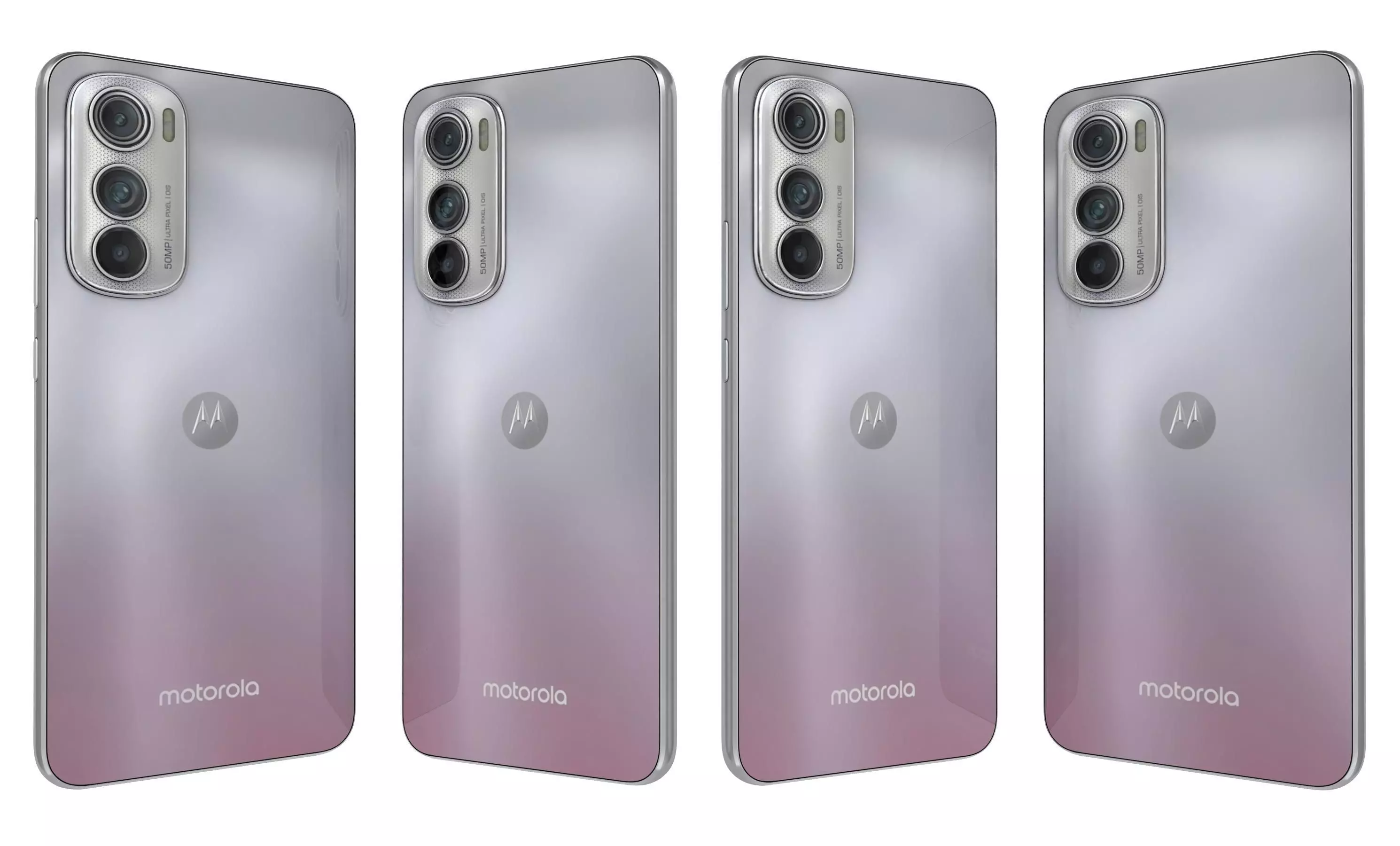 Motorola Edge 30 Silver High Poly 3D model_23