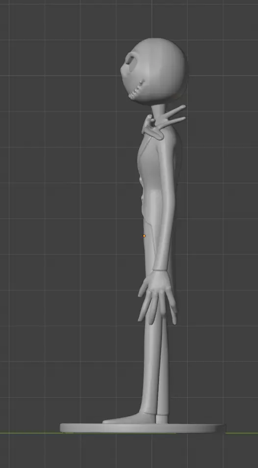 Jack Skellington 3D print model_2