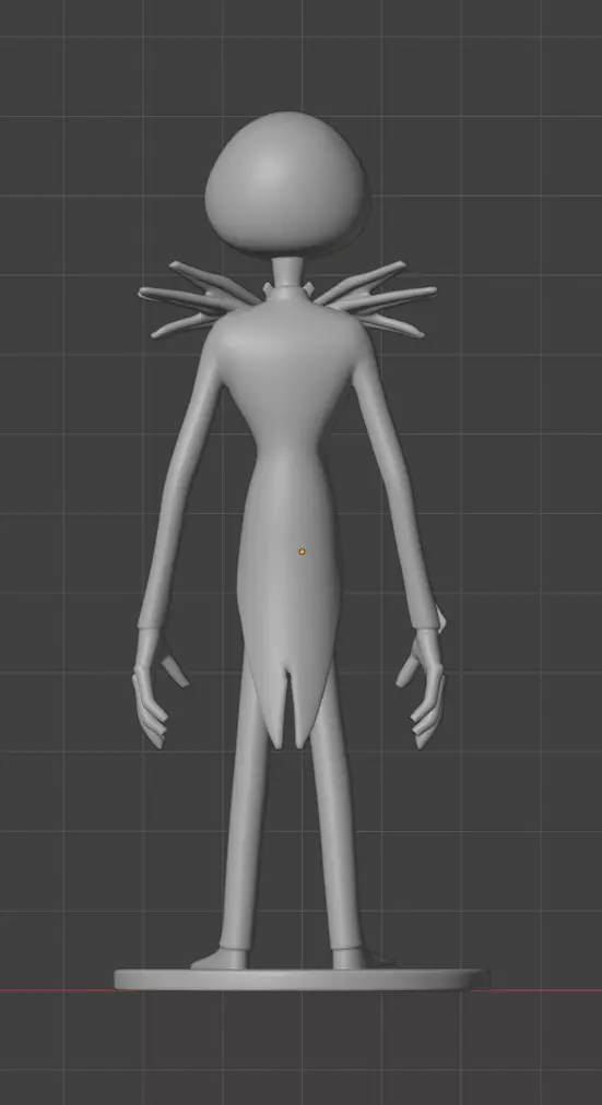 Jack Skellington 3D print model_3