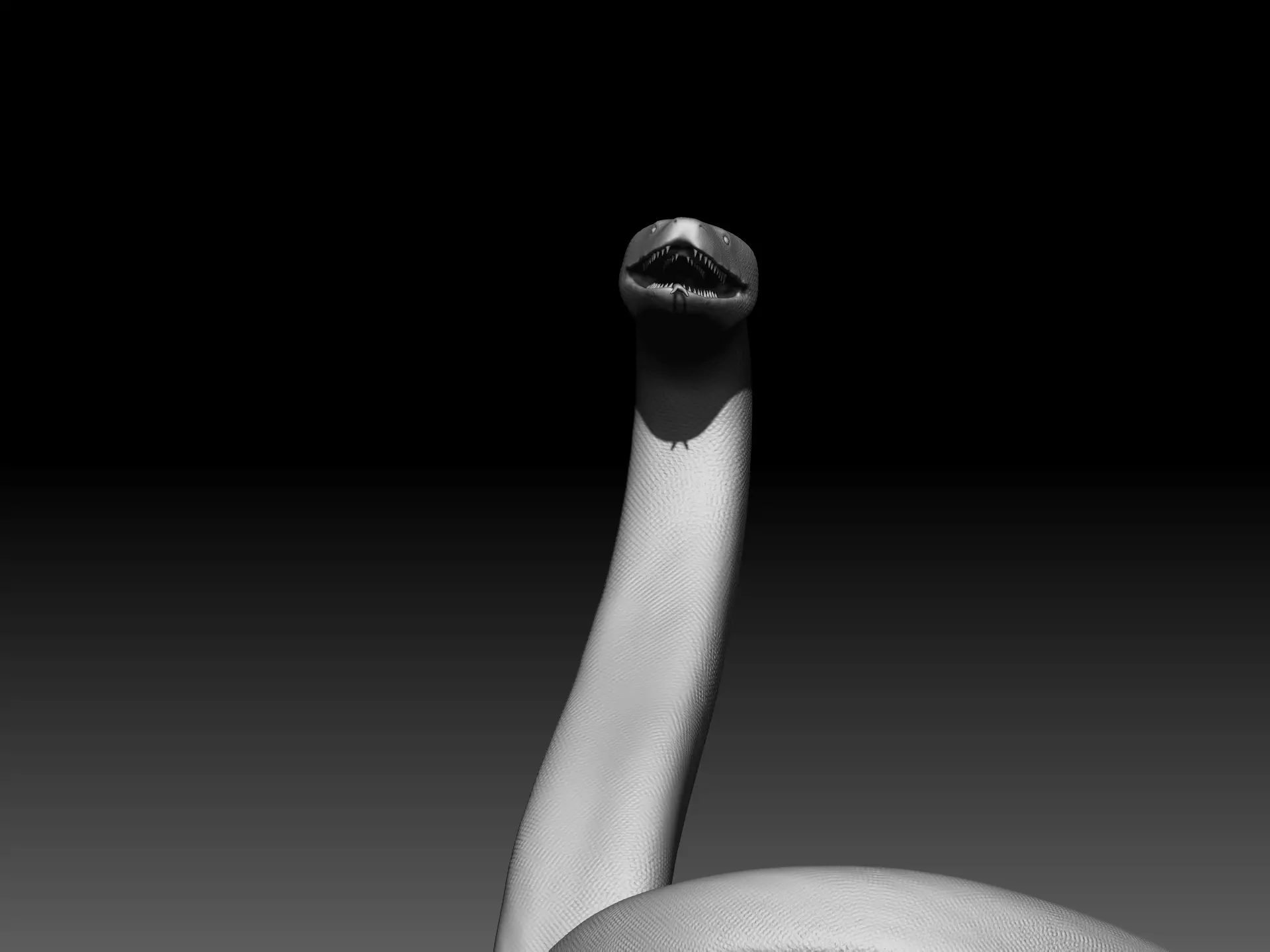 Titanoboa Giant Snake for 3D printing 3D print model_1