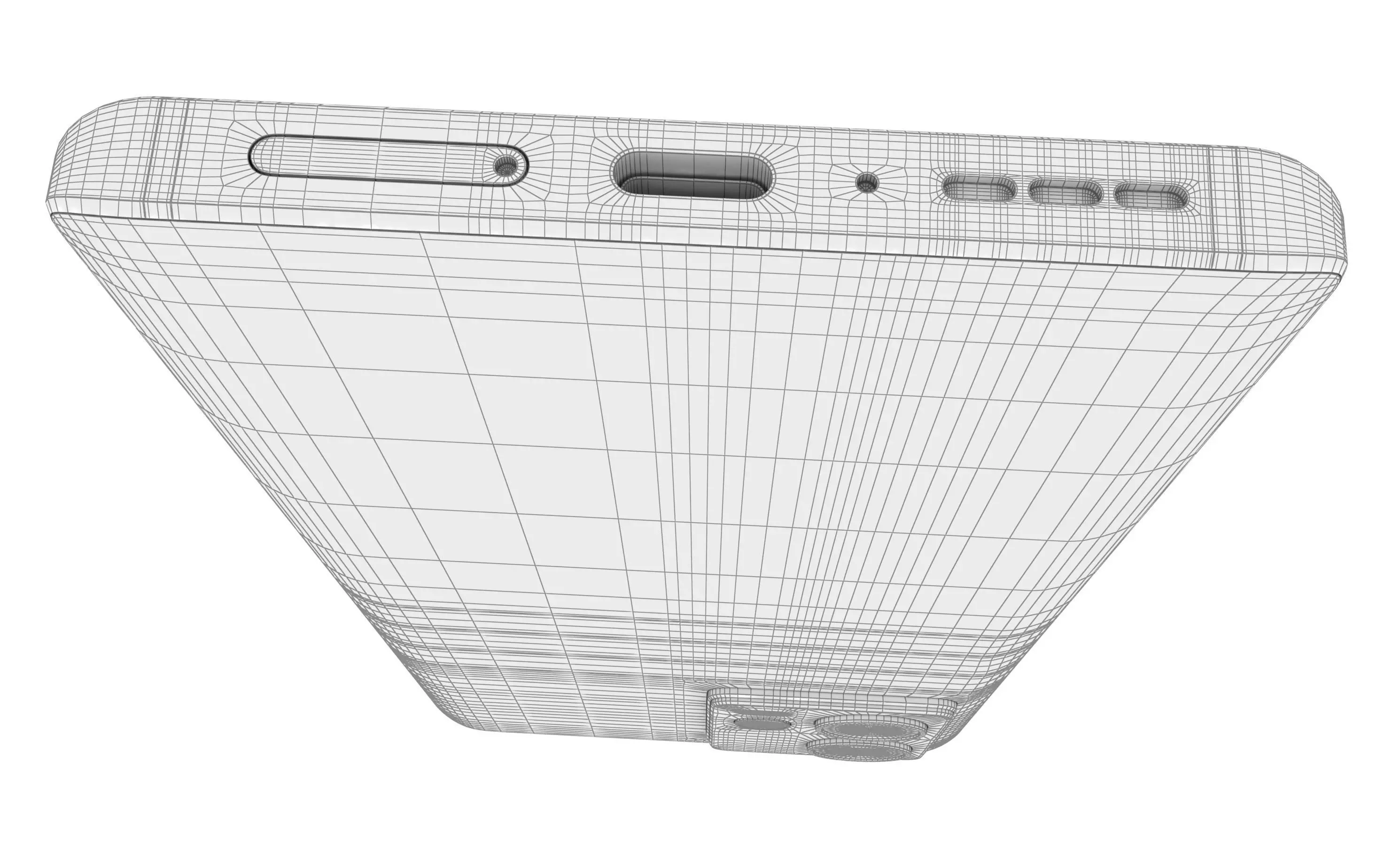 Motorola Edge 30 Fusion Gold High Poly 3D model_16