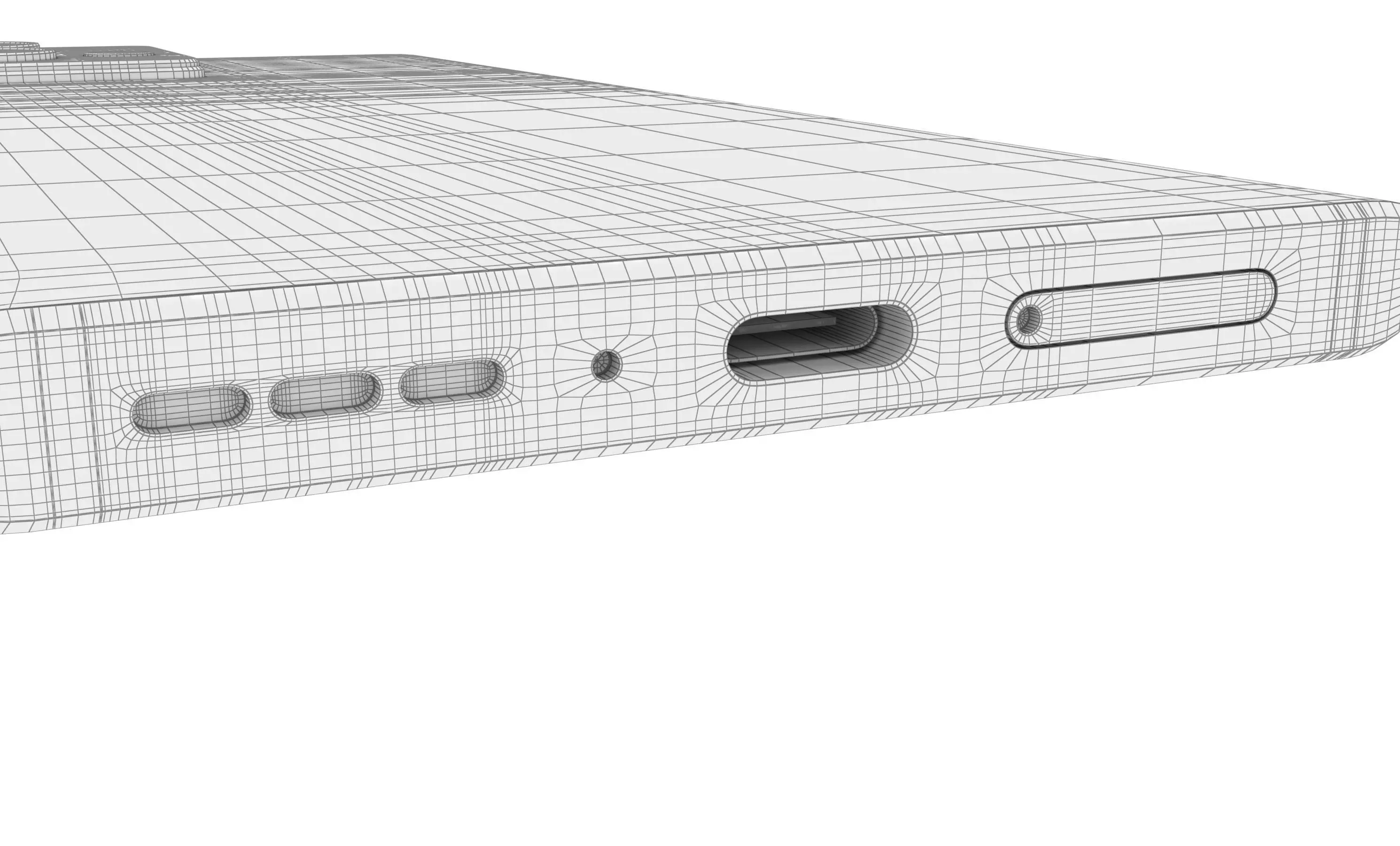 Motorola Edge 30 Fusion Gold High Poly 3D model_23