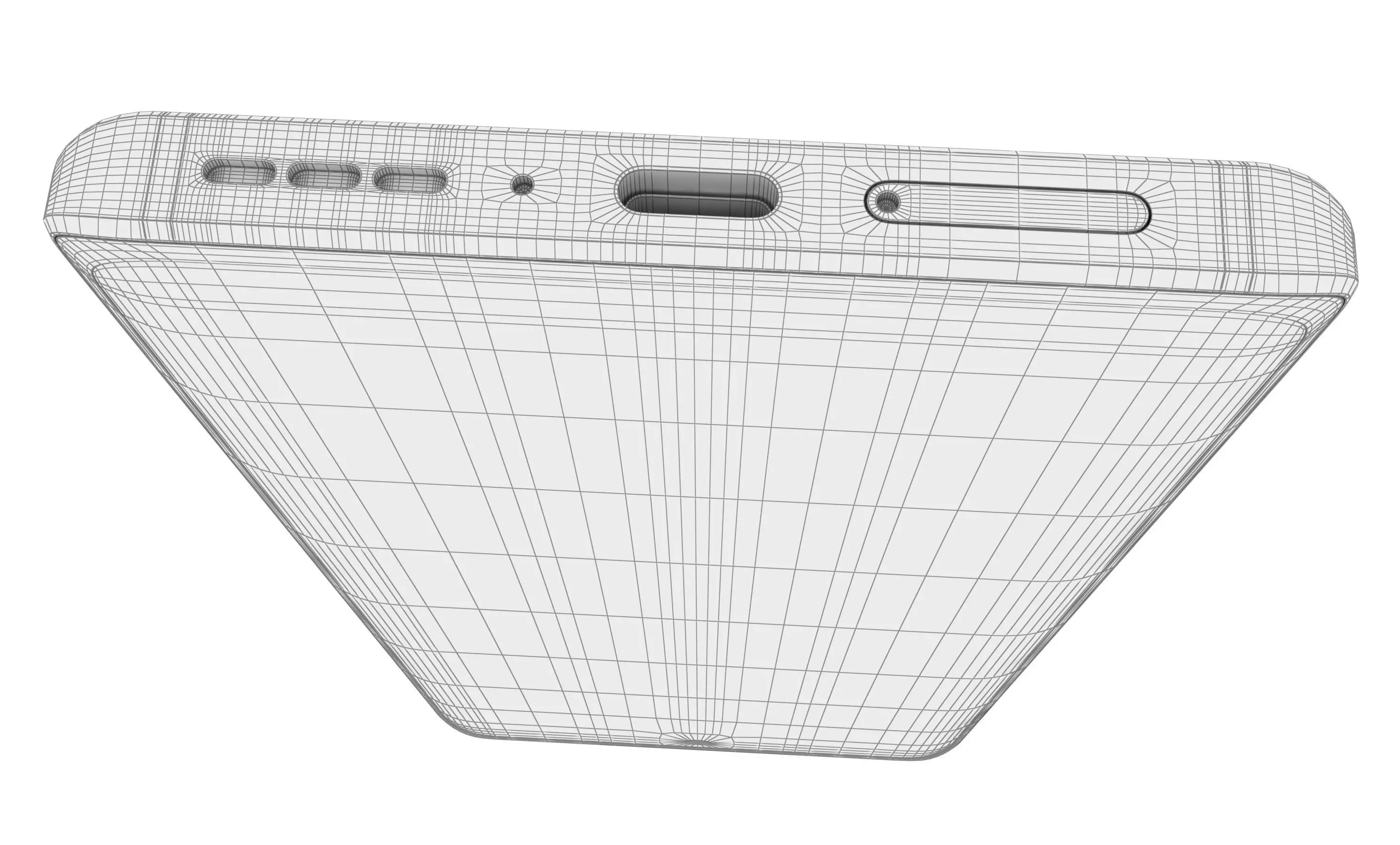 Motorola Edge 30 Fusion White High Poly 3D model_15