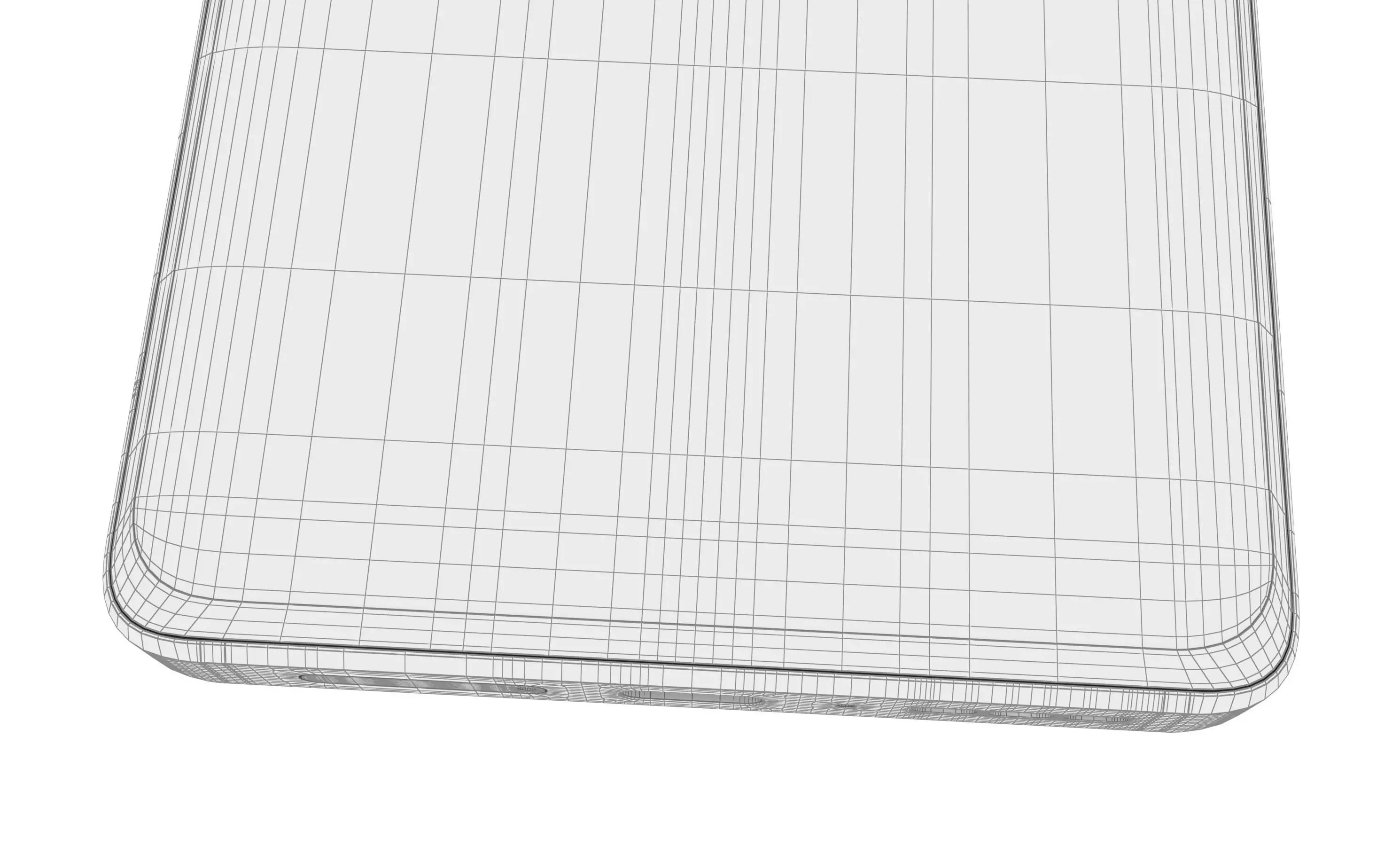 Motorola Edge 30 Fusion White High Poly 3D model_17