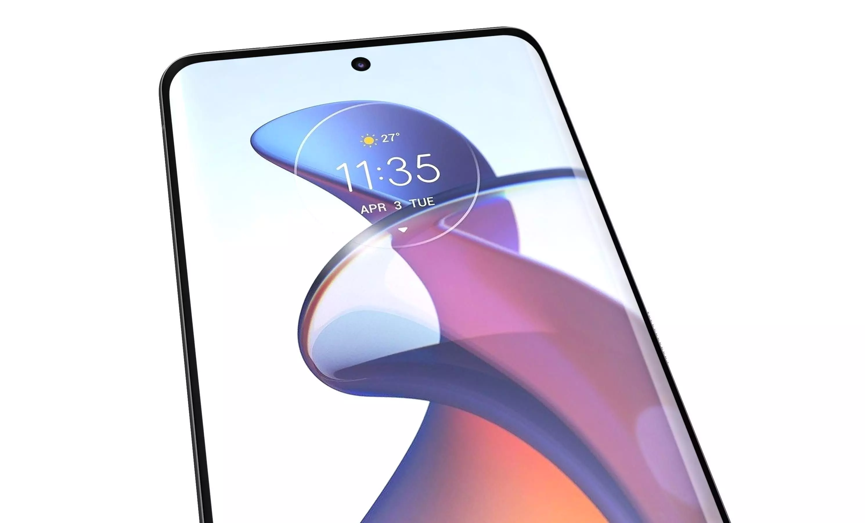 Motorola Edge 30 Fusion White High Poly 3D model_8