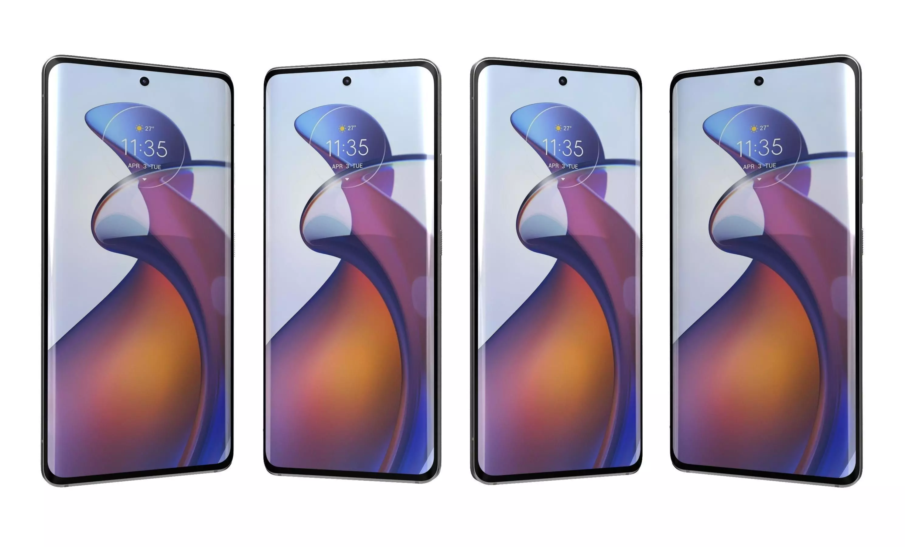 Motorola Edge 30 Fusion White High Poly 3D model_10