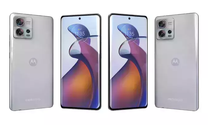 Motorola Edge 30 Fusion White High Poly