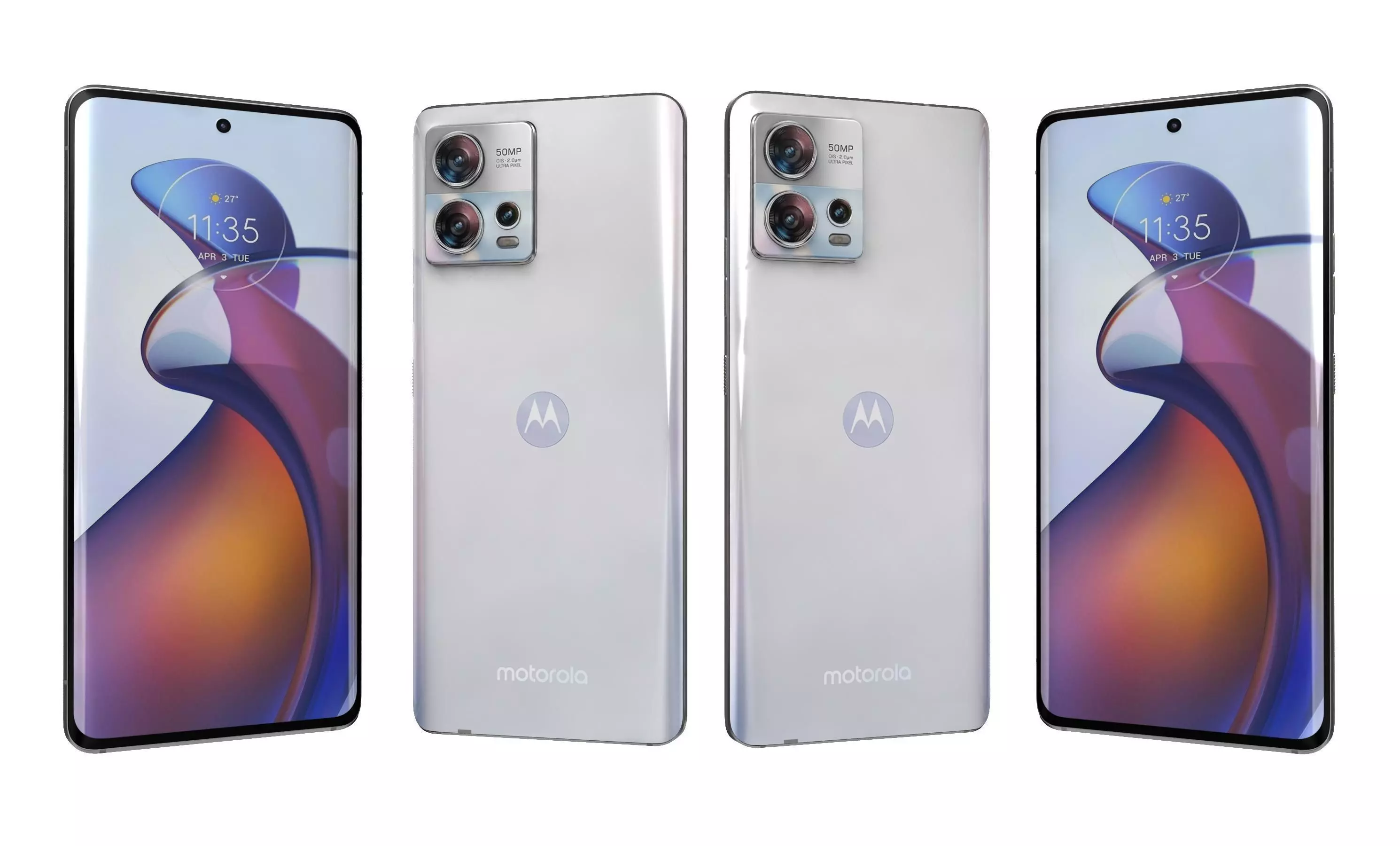 Motorola Edge 30 Fusion White High Poly 3D model_21