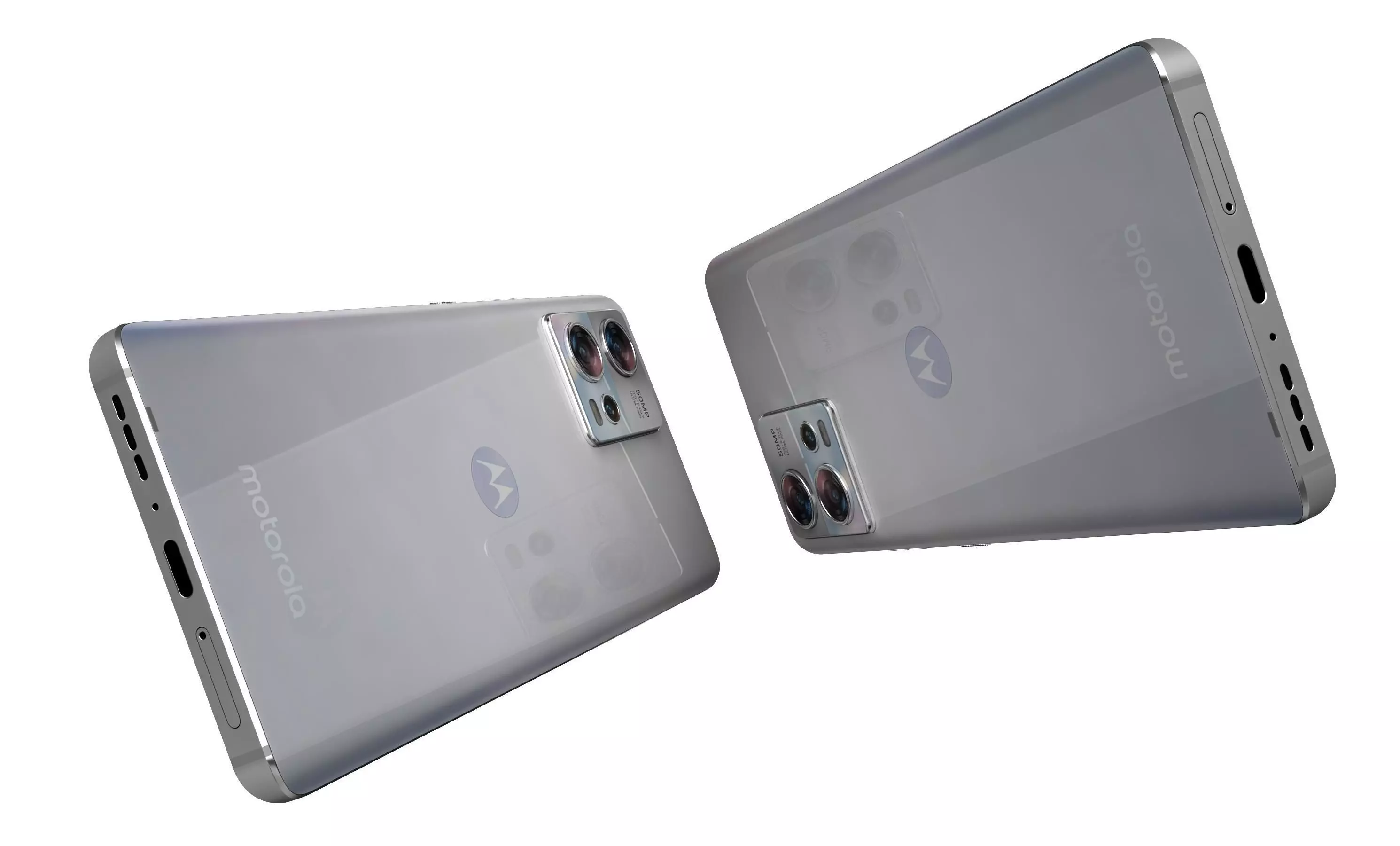 Motorola Edge 30 Fusion White High Poly 3D model_4