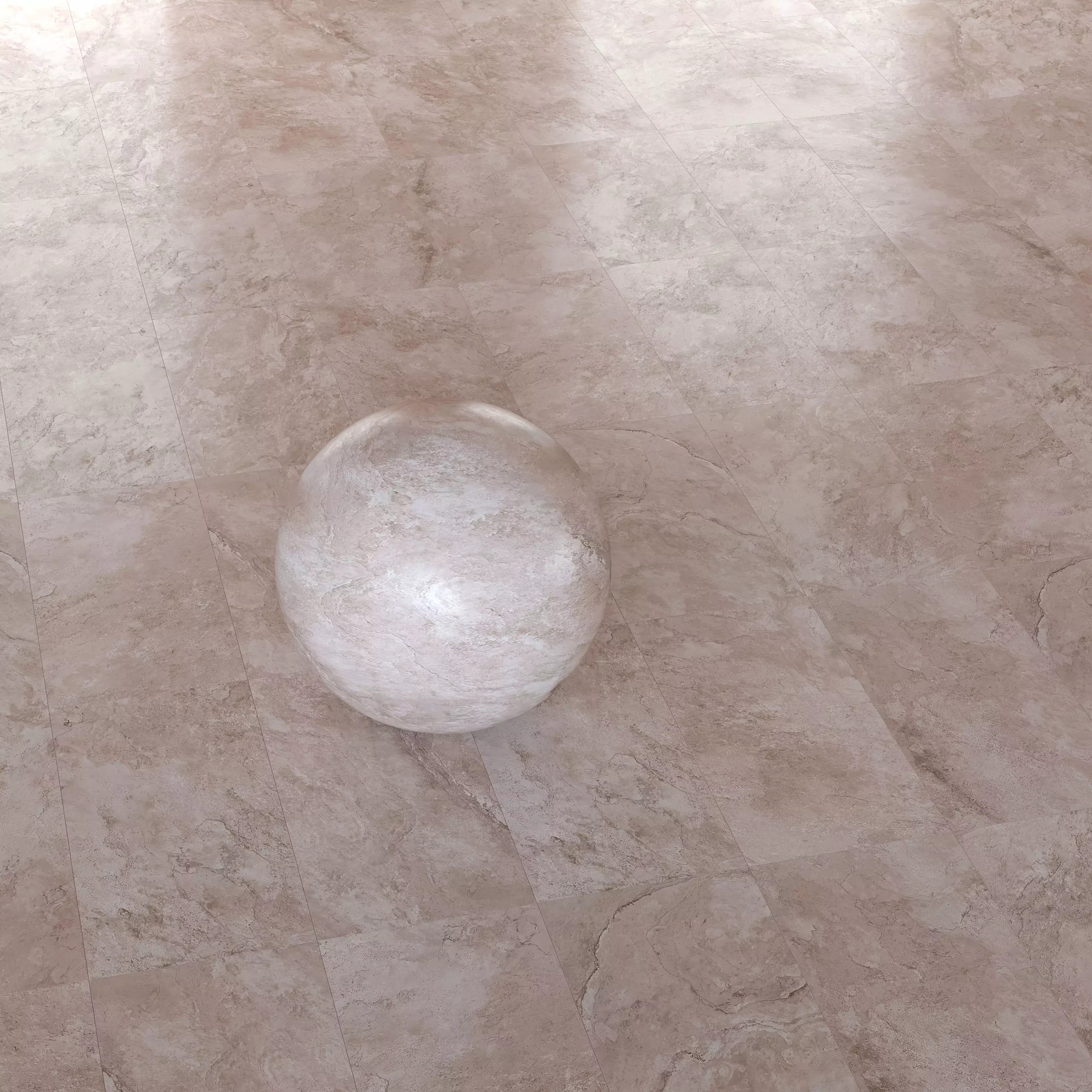 Porcelanosa Image Cream Stone-Effect Tiles -Set of 3 Texture_0