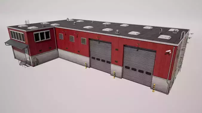  Industrial Warehouse Building
