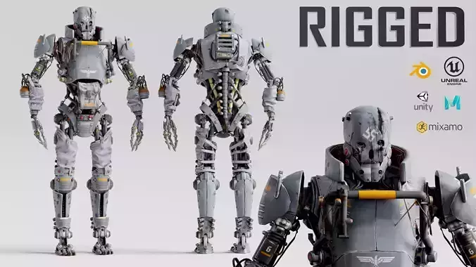 Advanced Exo-Combat Soldier Ubersoldat Inspired