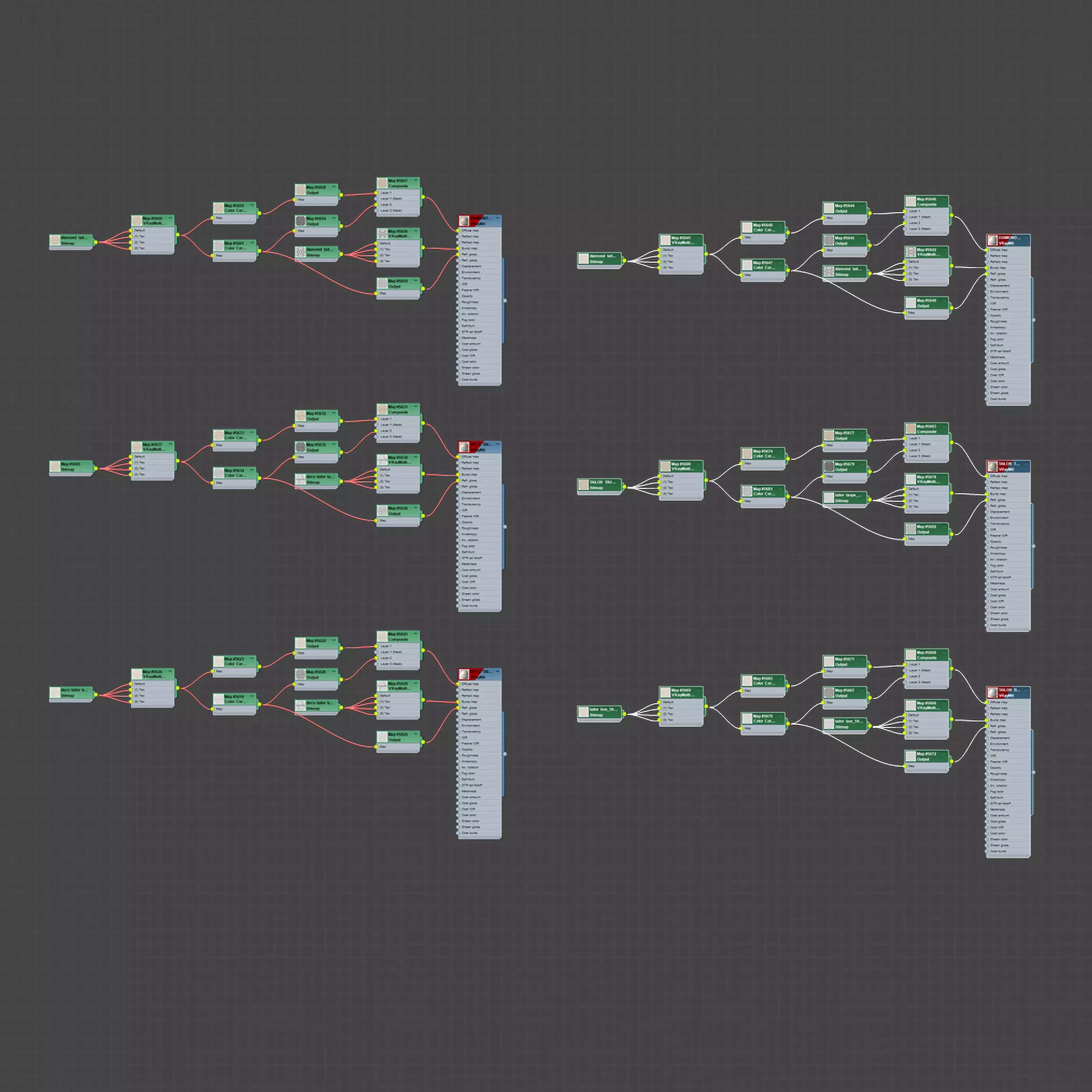 Porcelanosa Tailor Fabric-Effect Ceramic Wall Tiles -Set of 6 Texture_4