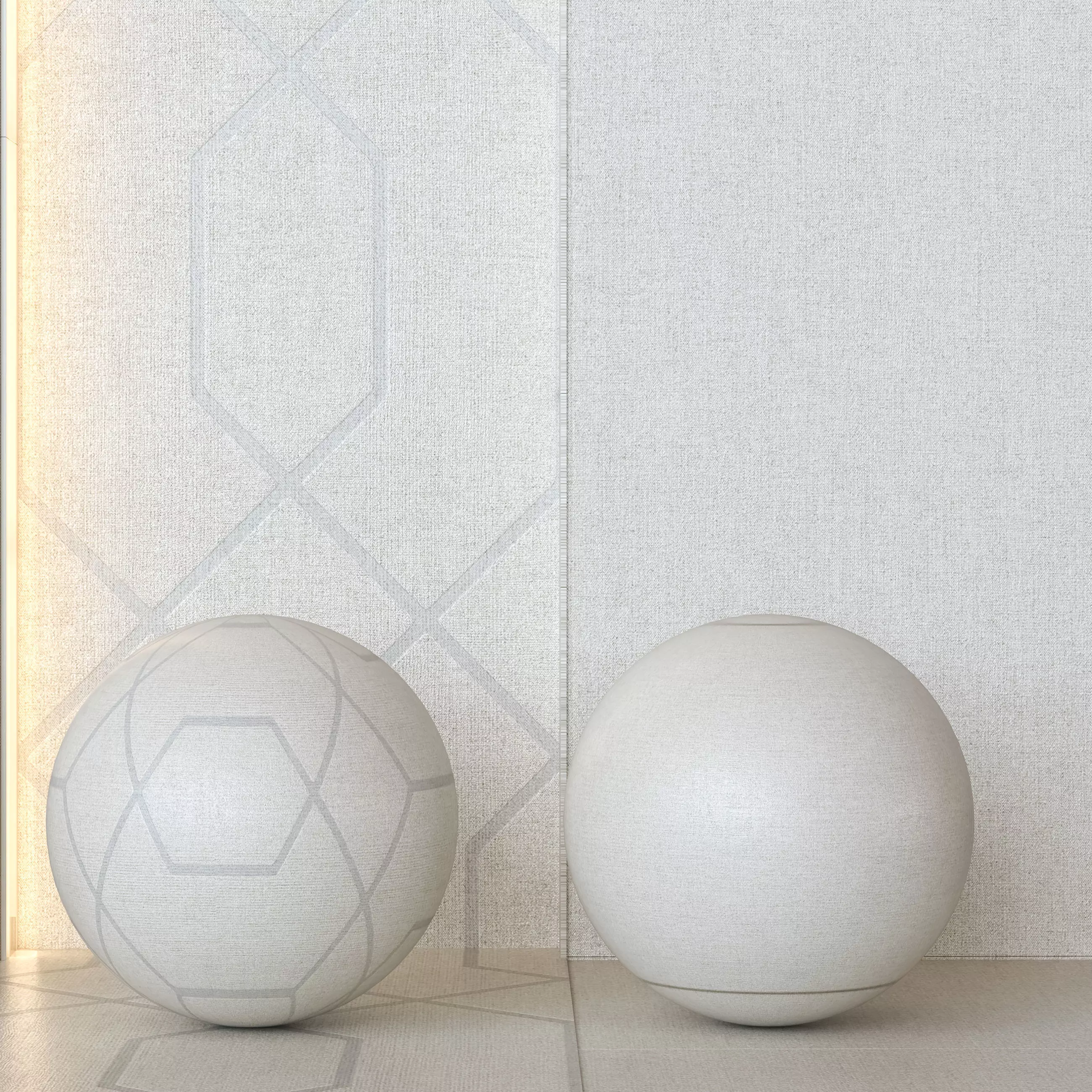 Porcelanosa Tailor Fabric-Effect Ceramic Wall Tiles -Set of 6 Texture_2