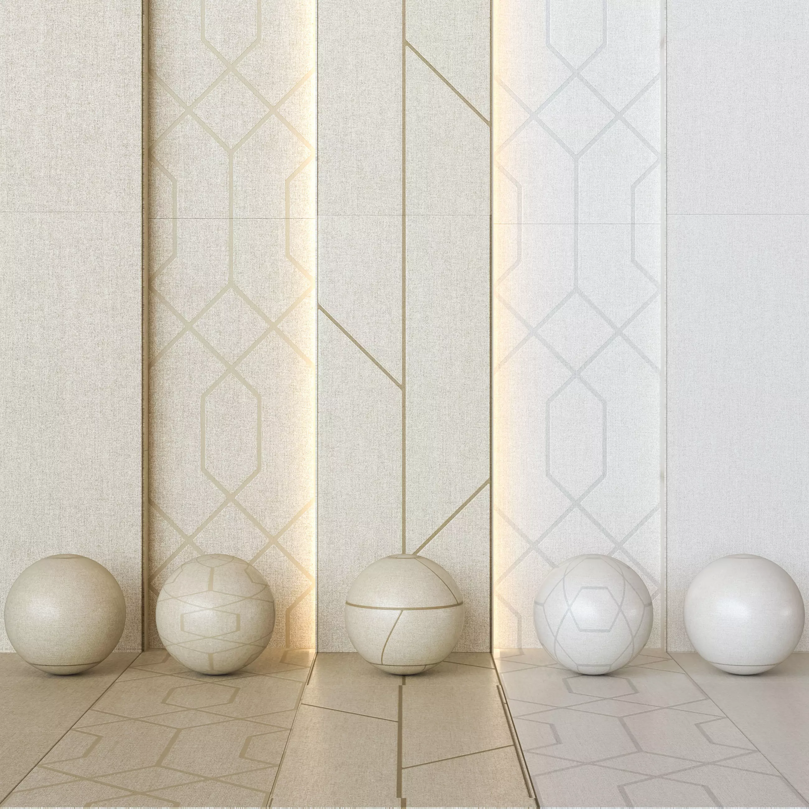 Porcelanosa Tailor Fabric-Effect Ceramic Wall Tiles -Set of 6 Texture_0